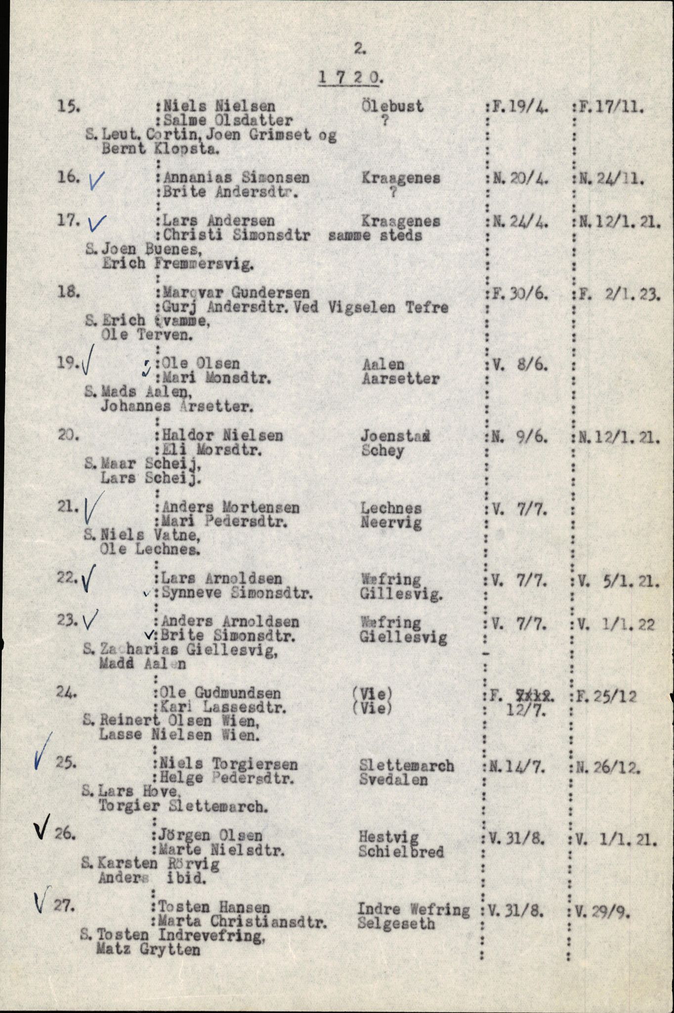 Samling av fulltekstavskrifter, SAB/FULLTEKST/B/14/0006: Førde sokneprestembete, ministerialbok nr. A 1, 1720-1727, p. 3