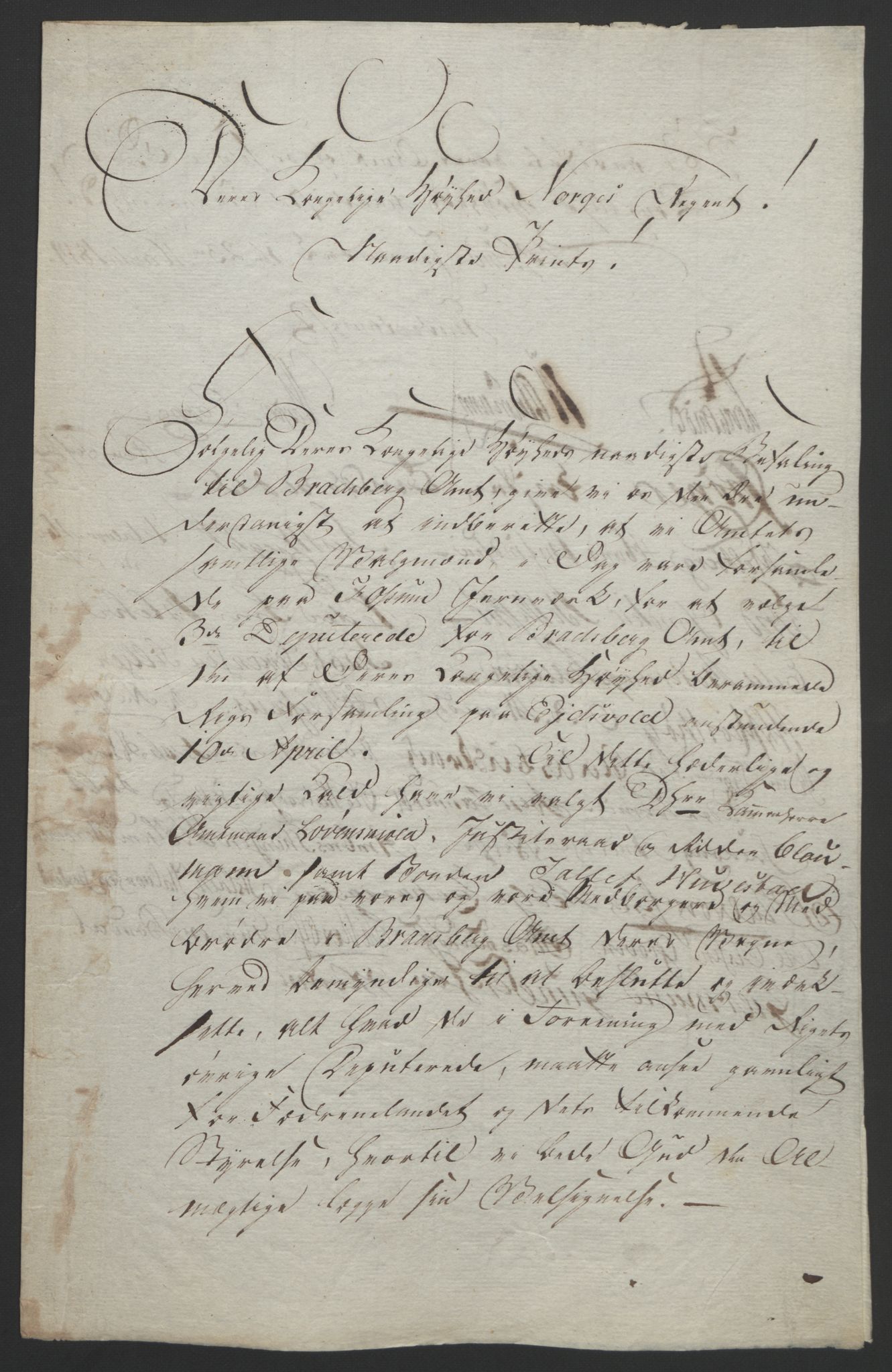 Statsrådssekretariatet, RA/S-1001/D/Db/L0008: Fullmakter for Eidsvollsrepresentantene i 1814. , 1814, p. 38