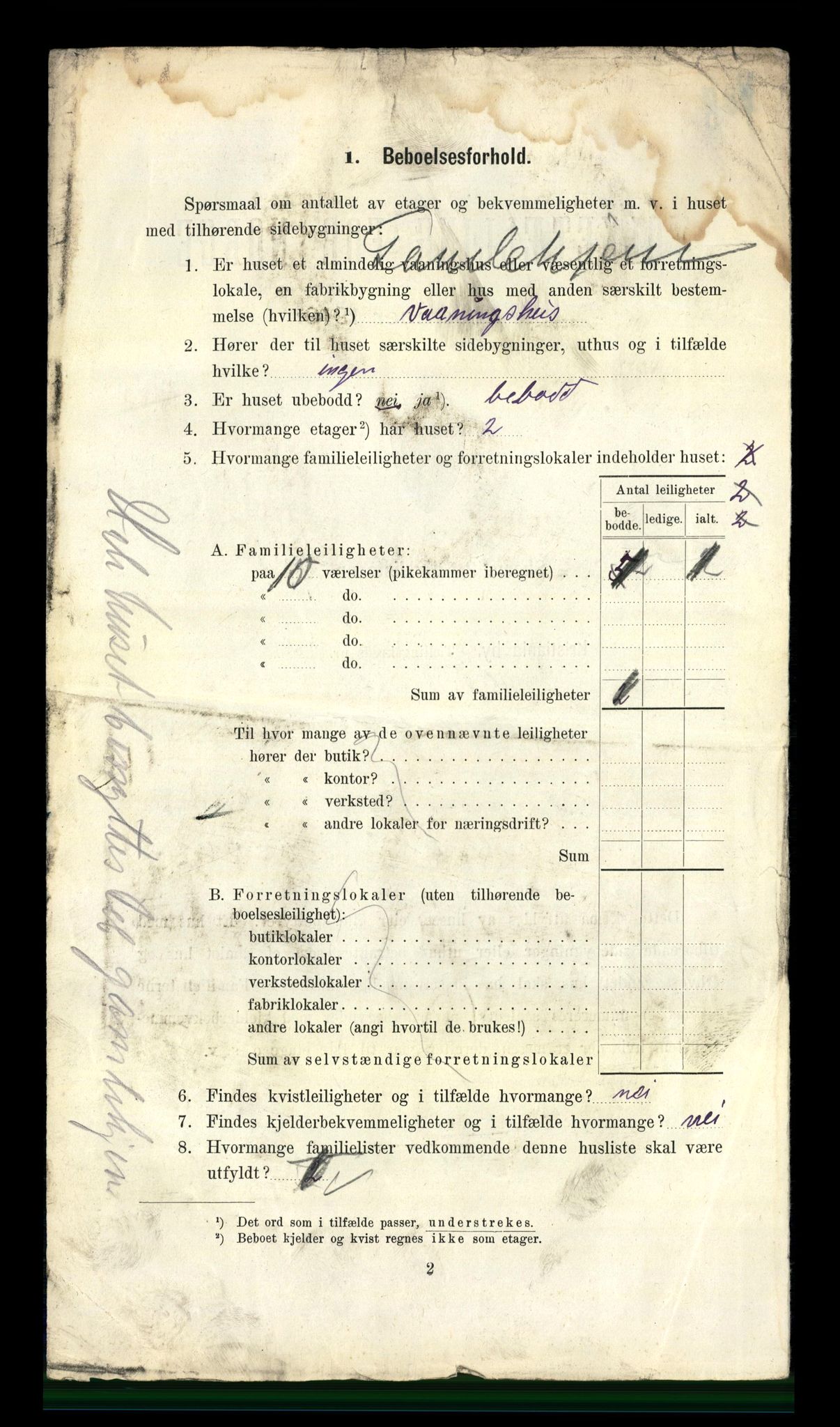 RA, 1910 census for Kristiania, 1910, p. 77806