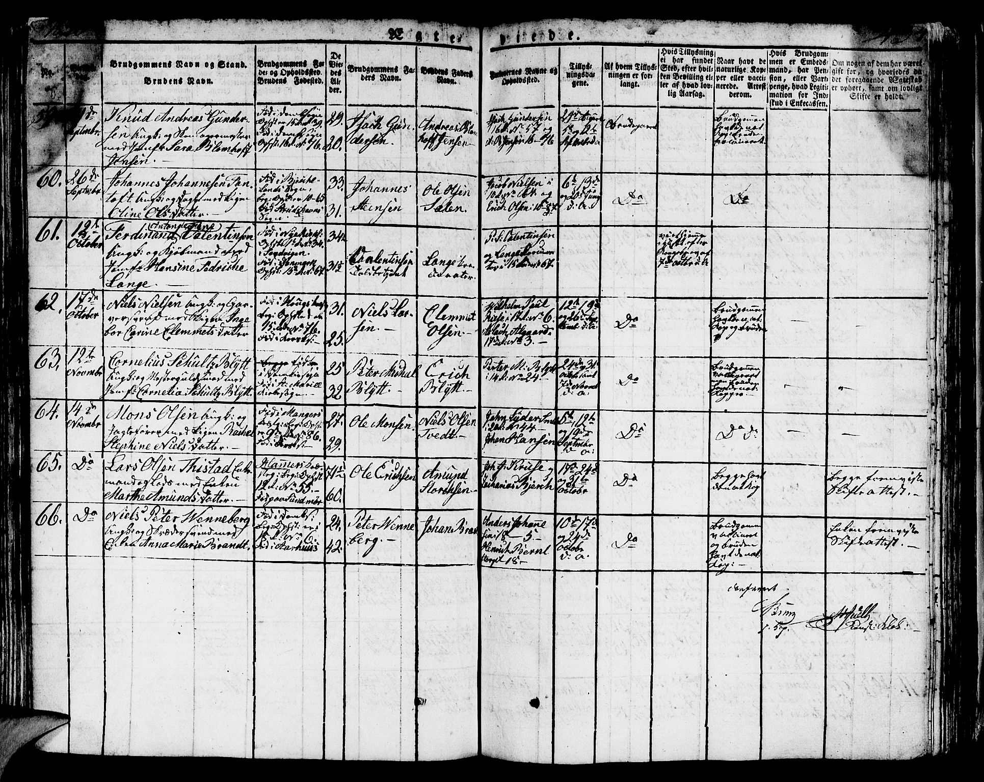 Domkirken sokneprestembete, SAB/A-74801/H/Hab/L0002: Parish register (copy) no. A 2, 1821-1839, p. 436