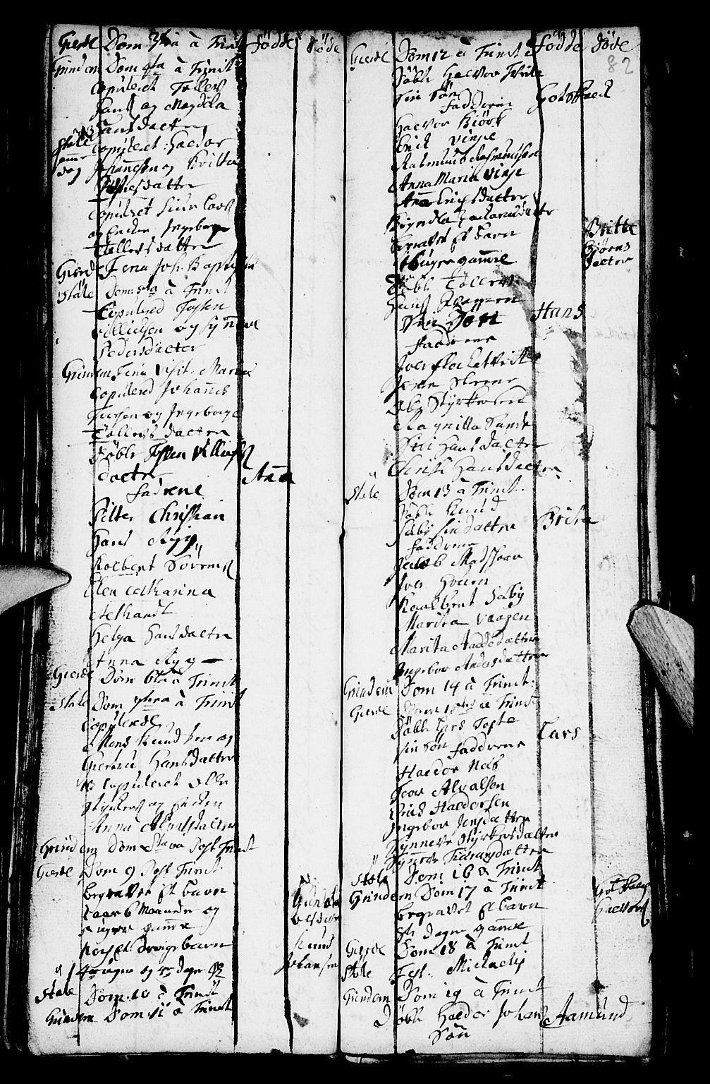 Etne sokneprestembete, AV/SAB-A-75001/H/Haa: Parish register (official) no. A 2, 1725-1755, p. 82