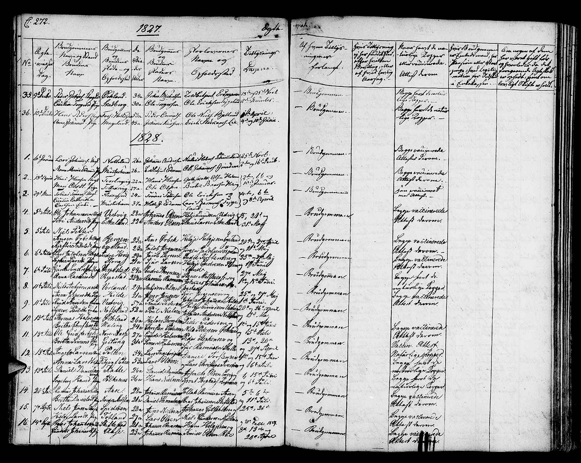 Finnås sokneprestembete, SAB/A-99925/H/Ha/Haa/Haaa/L0005: Parish register (official) no. A 5, 1823-1835, p. 272