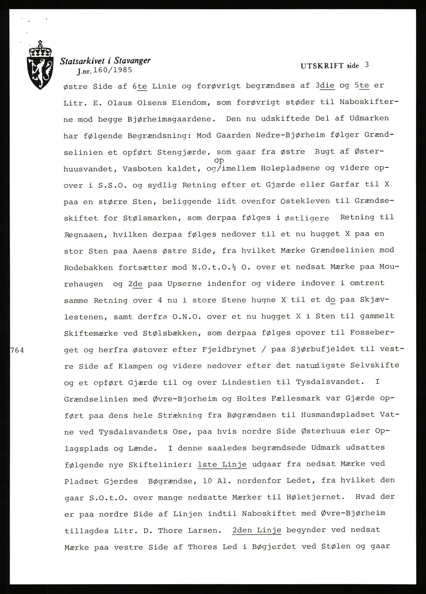 Statsarkivet i Stavanger, AV/SAST-A-101971/03/Y/Yj/L0099: Avskrifter sortert etter gårdsnavn: Østerhus - Åkre, 1750-1930, p. 39