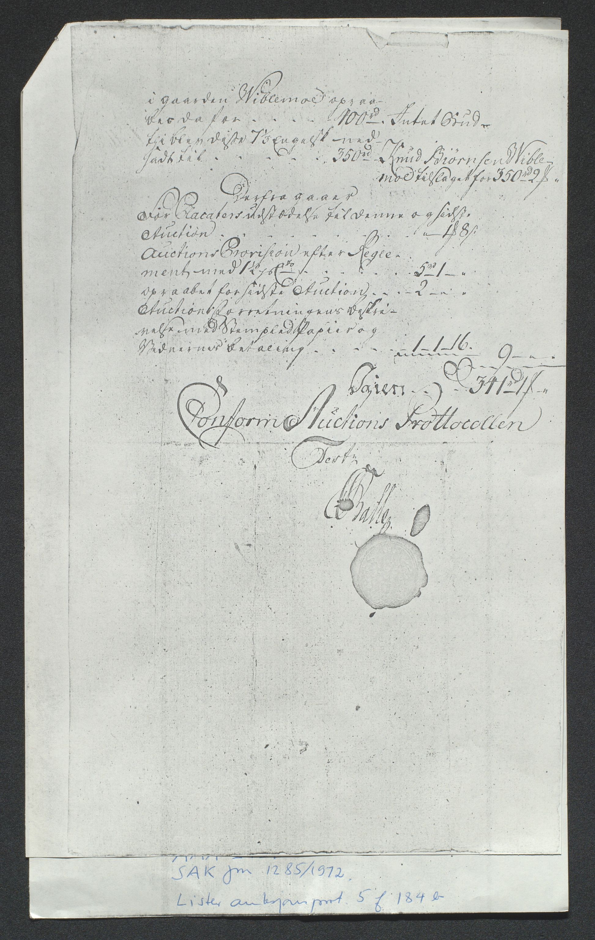 Div. gårder Vest-Agder, SAK/D/0605/F, 1727-1799, p. 3