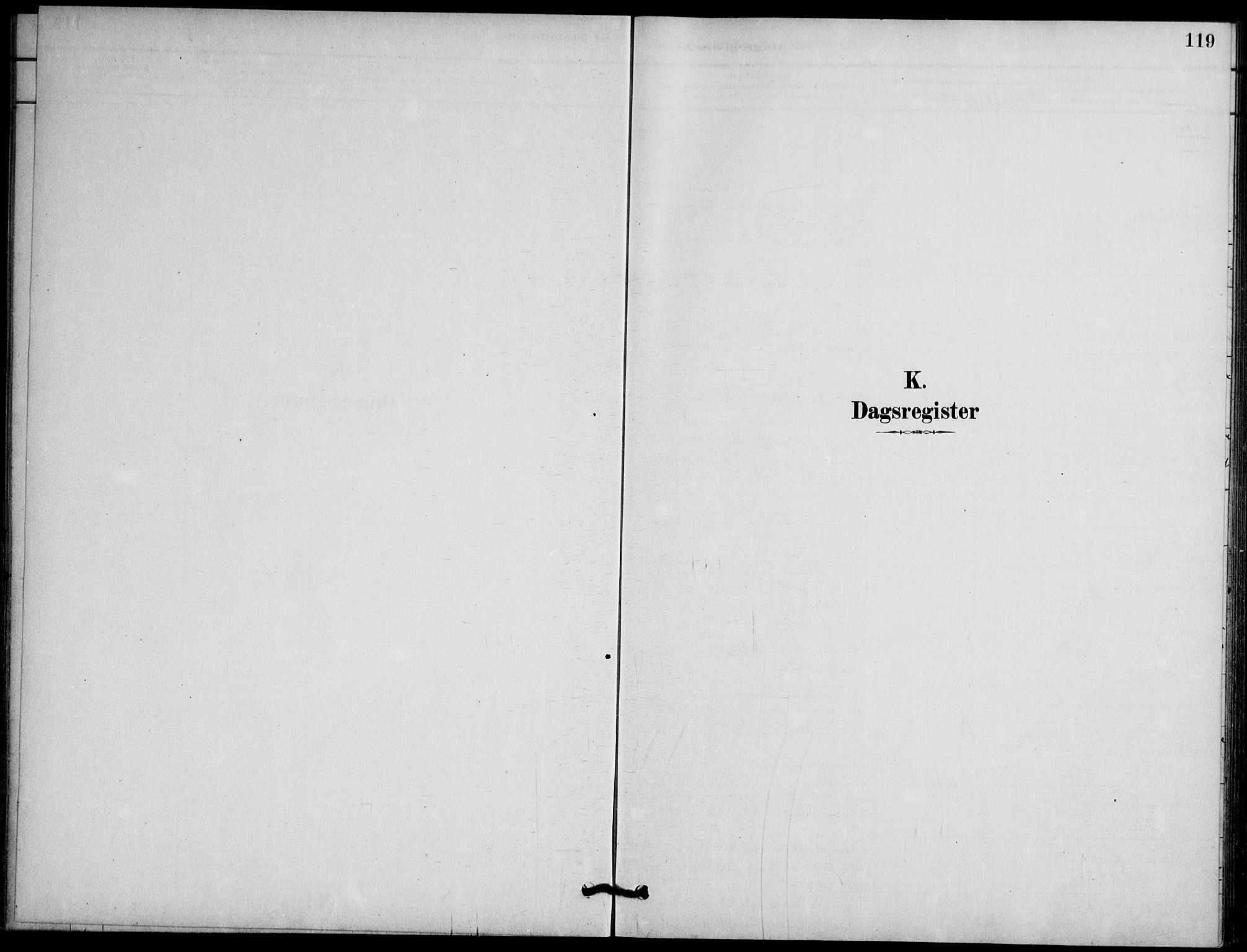 Botsfengslet prestekontor kirkebøker, SAO/A-11688a: Parish register (official) no. 2, 1881-1914, p. 119