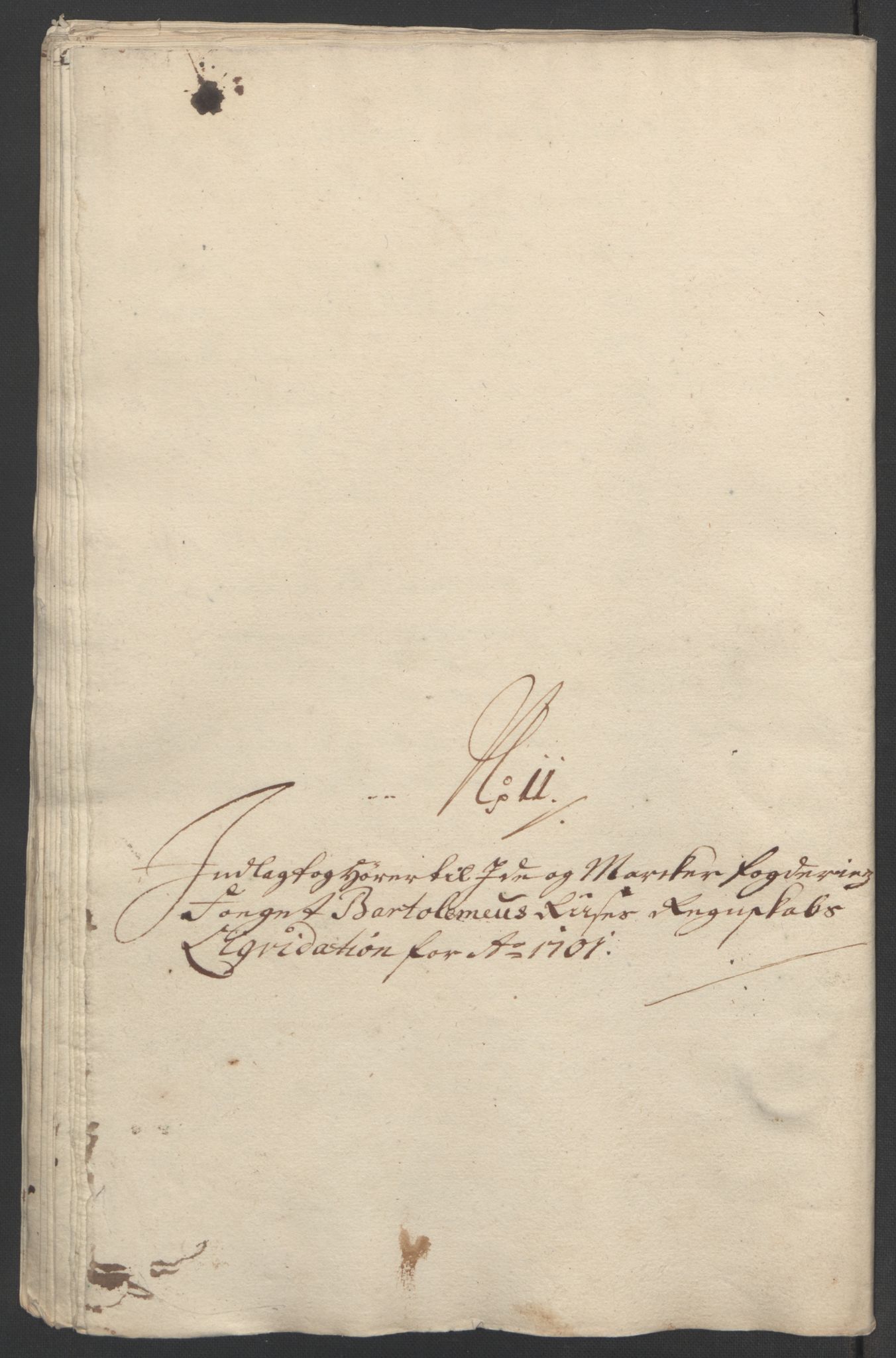 Rentekammeret inntil 1814, Reviderte regnskaper, Fogderegnskap, RA/EA-4092/R01/L0015: Fogderegnskap Idd og Marker, 1700-1701, p. 325