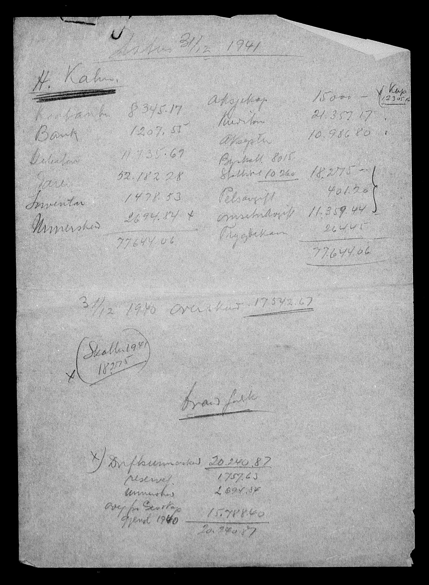 Justisdepartementet, Tilbakeføringskontoret for inndratte formuer, AV/RA-S-1564/H/Hc/Hca/L0899: --, 1945-1947, p. 286