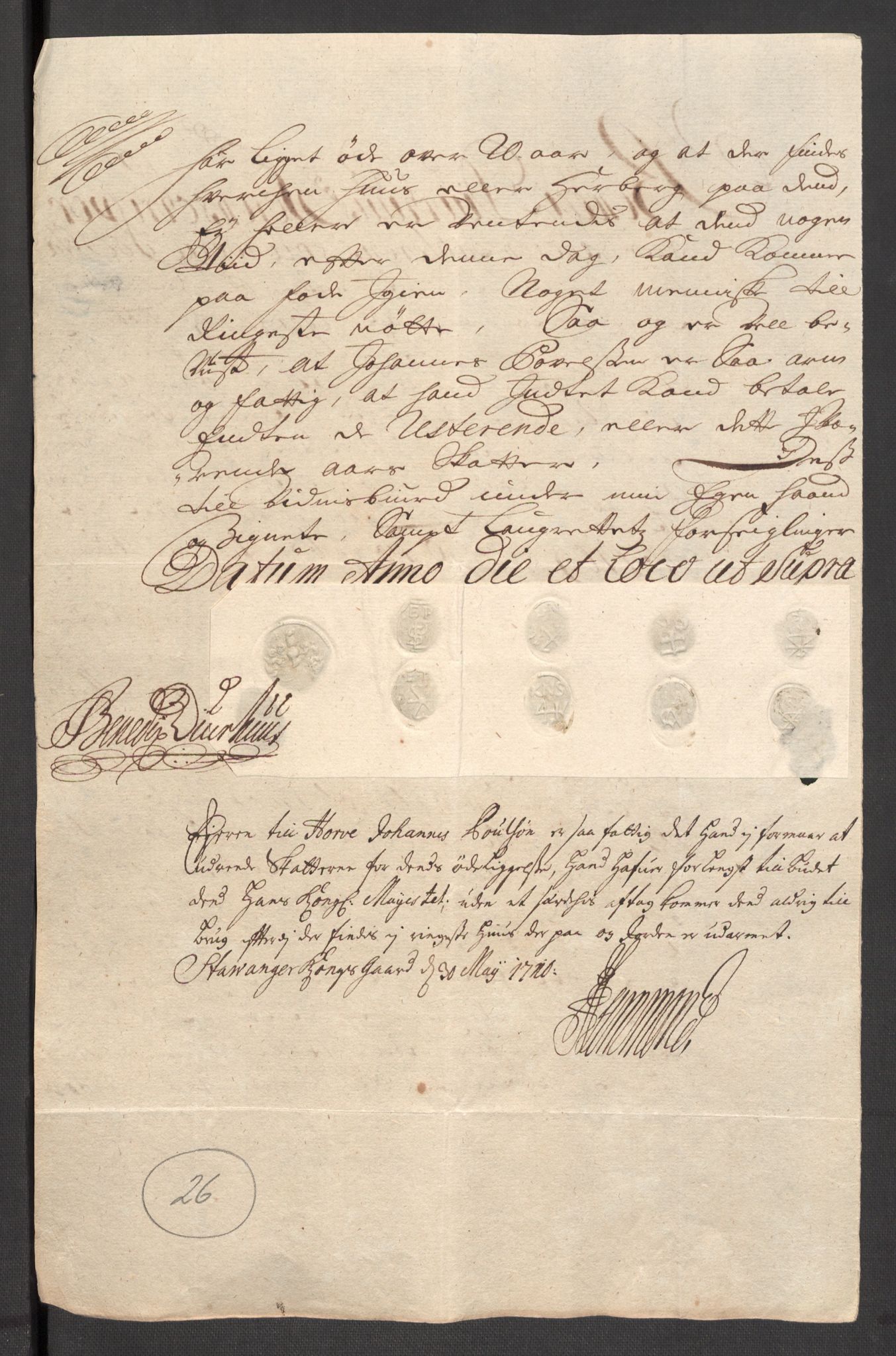 Rentekammeret inntil 1814, Reviderte regnskaper, Fogderegnskap, AV/RA-EA-4092/R46/L2734: Fogderegnskap Jæren og Dalane, 1709-1710, p. 103