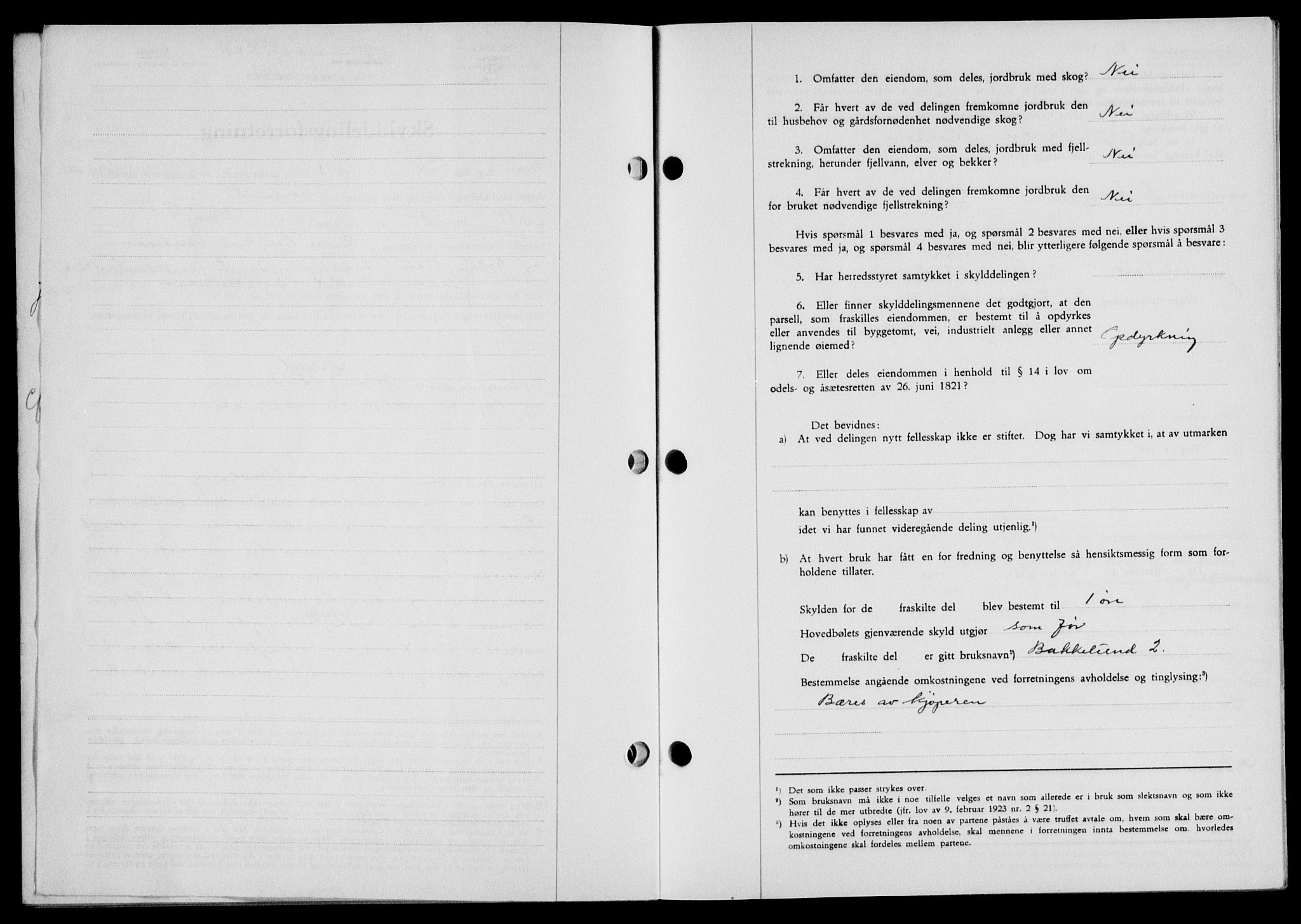 Lofoten sorenskriveri, AV/SAT-A-0017/1/2/2C/L0004a: Mortgage book no. 4a, 1938-1938, Diary no: : 2392/1938