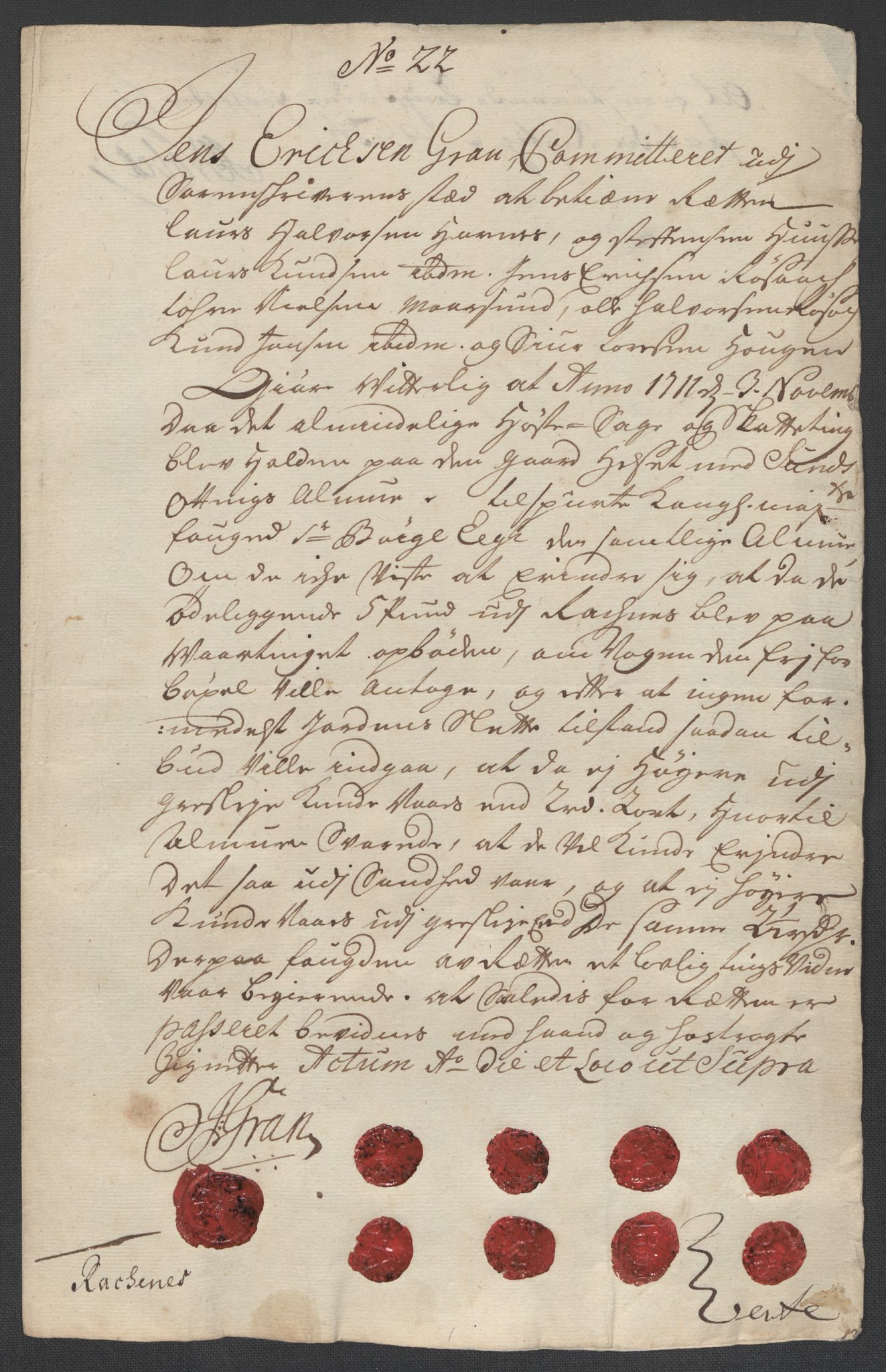 Rentekammeret inntil 1814, Reviderte regnskaper, Fogderegnskap, RA/EA-4092/R55/L3660: Fogderegnskap Romsdal, 1711, p. 380