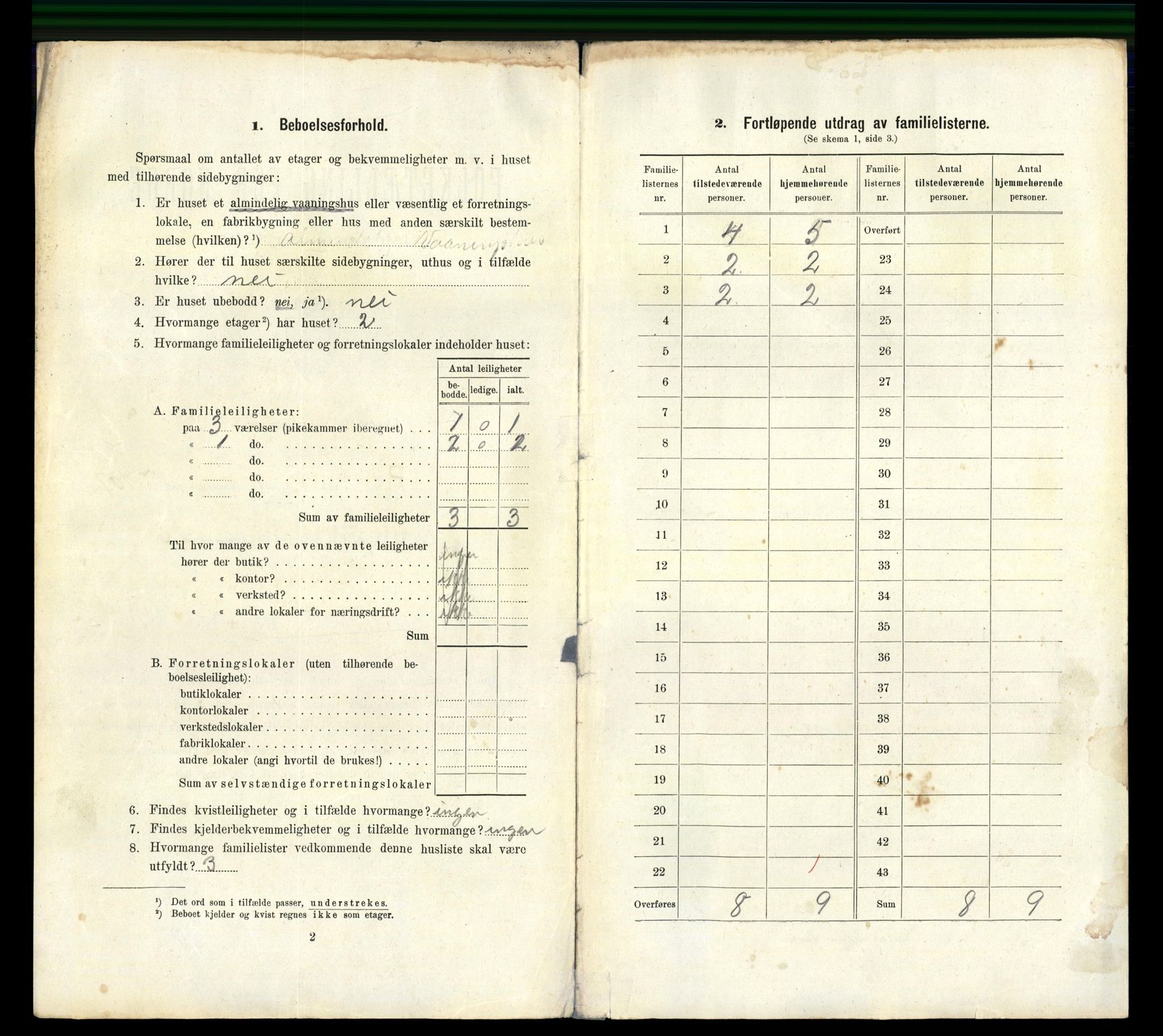 RA, 1910 census for Bergen, 1910, p. 37072