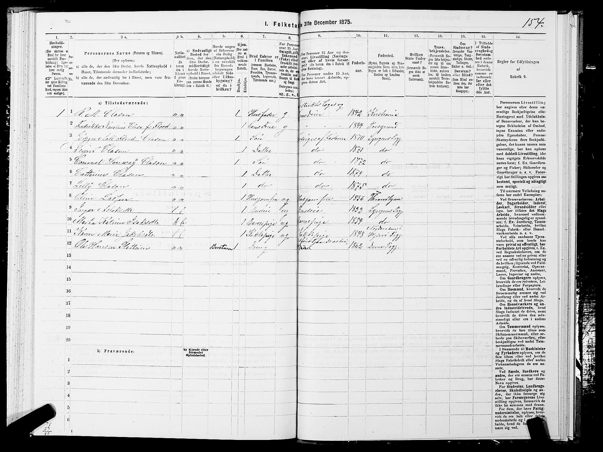 SATØ, 1875 census for 1938P Lyngen, 1875, p. 5154