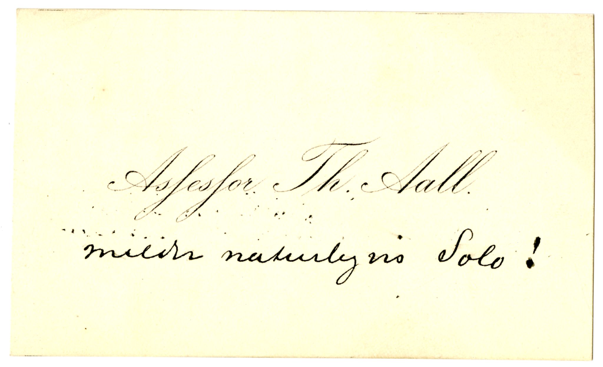 Diderik Maria Aalls brevsamling, NF/Ark-1023/F/L0001: D.M. Aalls brevsamling. A - B, 1738-1889, p. 401