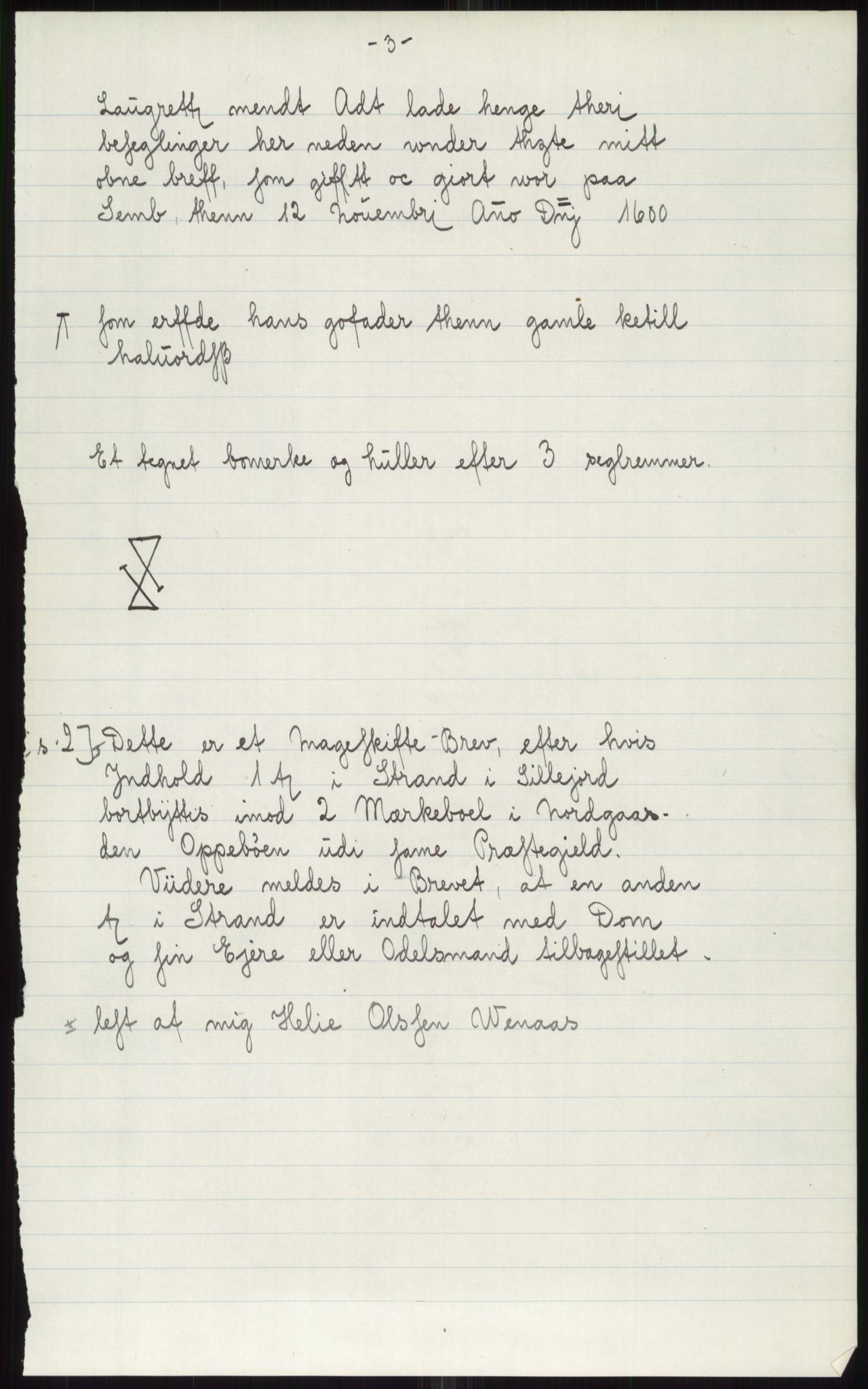 Samlinger til kildeutgivelse, Diplomavskriftsamlingen, AV/RA-EA-4053/H/Ha, p. 2835