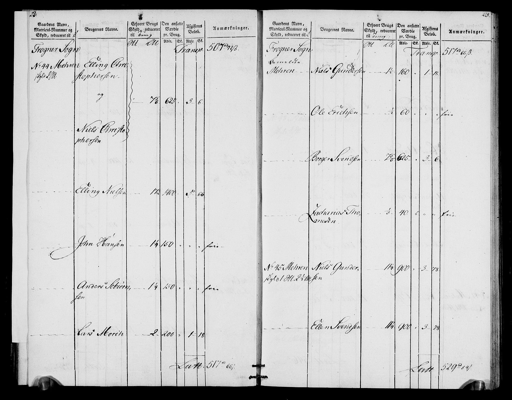 Rentekammeret inntil 1814, Realistisk ordnet avdeling, AV/RA-EA-4070/N/Ne/Nea/L0066: Buskerud fogderi. Oppebørselsregister for Lier, Røyken og Hurum prestegjeld, 1803-1804, p. 14