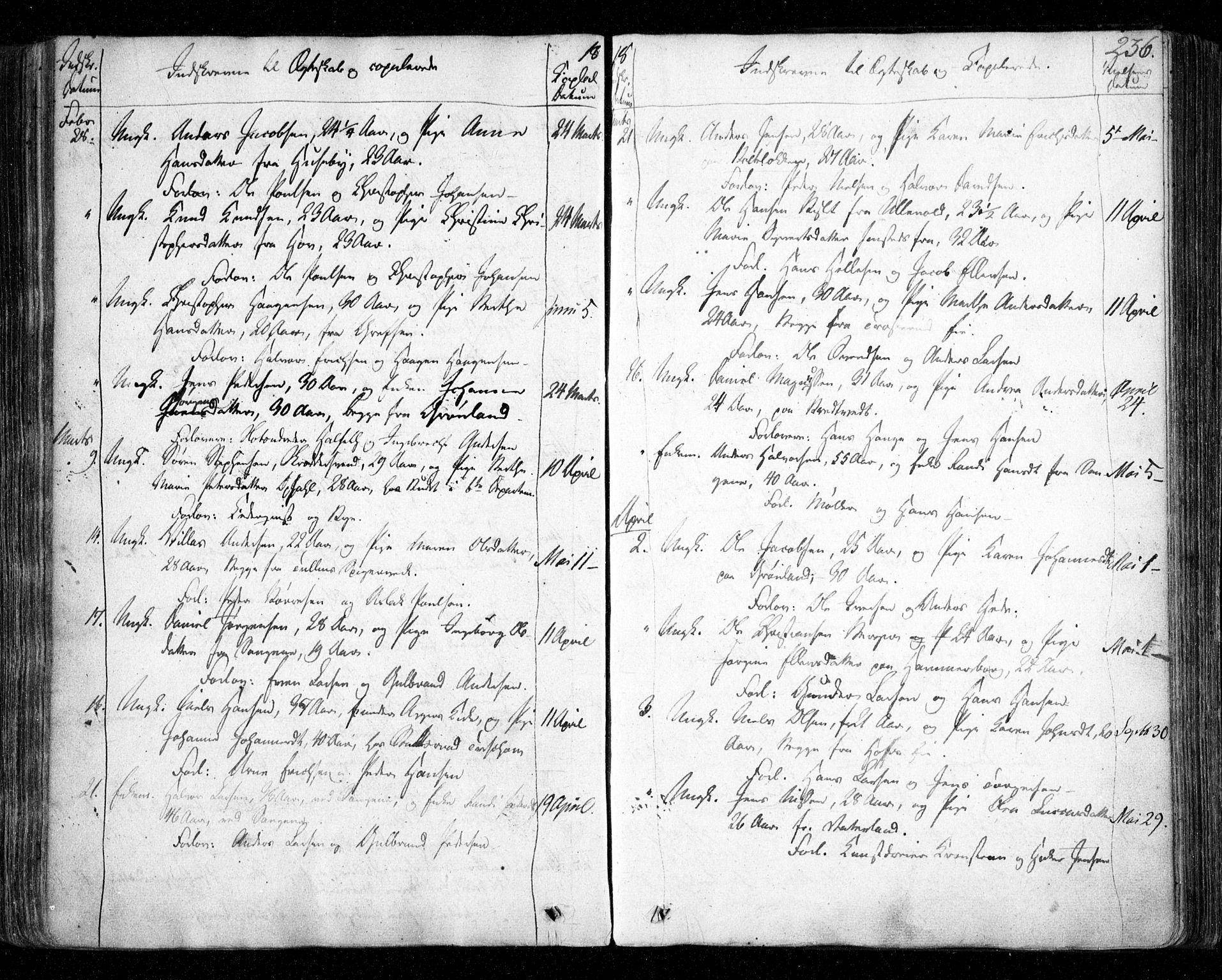 Aker prestekontor kirkebøker, SAO/A-10861/F/L0011: Parish register (official) no. 11, 1810-1819, p. 236