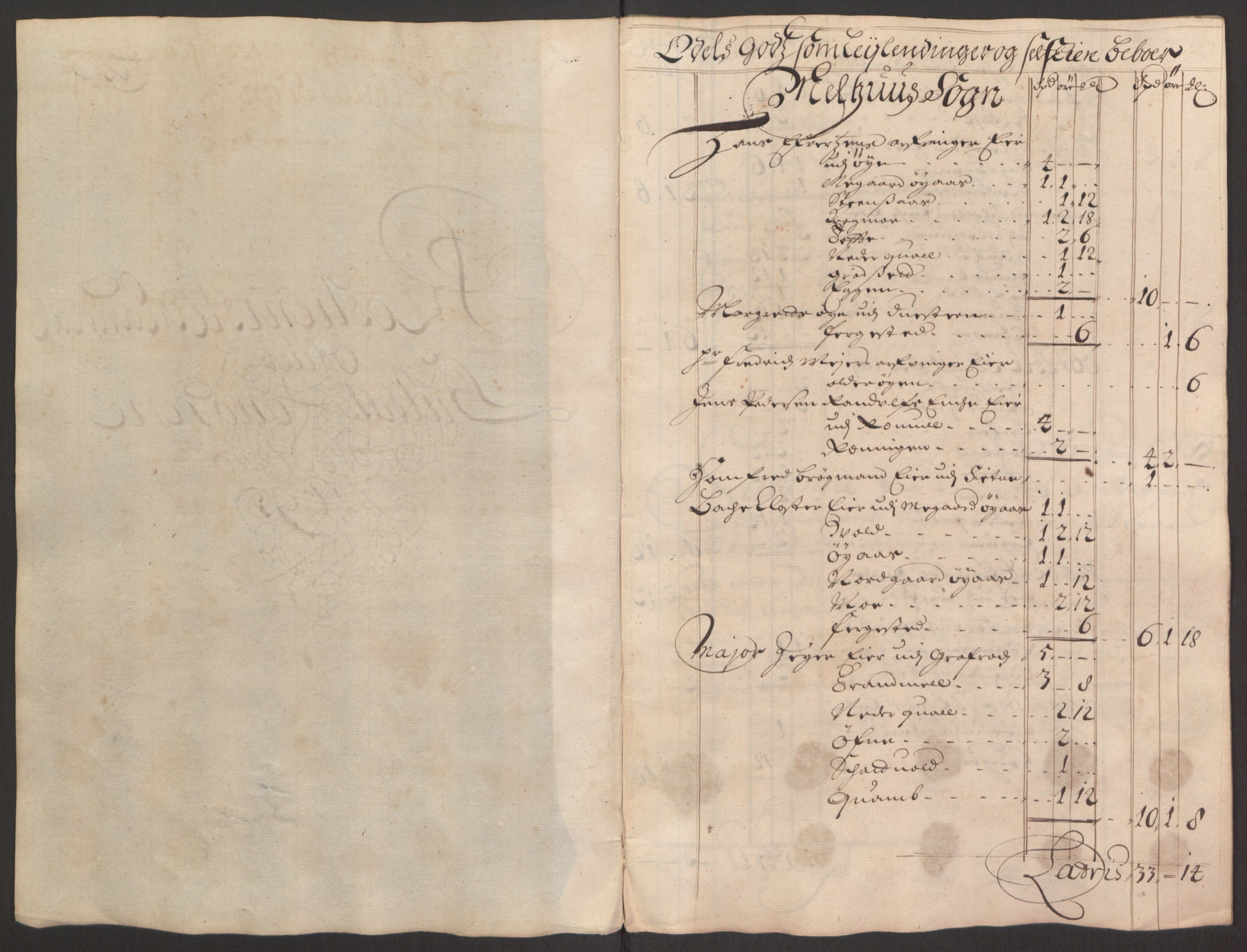 Rentekammeret inntil 1814, Reviderte regnskaper, Fogderegnskap, RA/EA-4092/R60/L3945: Fogderegnskap Orkdal og Gauldal, 1695, p. 331