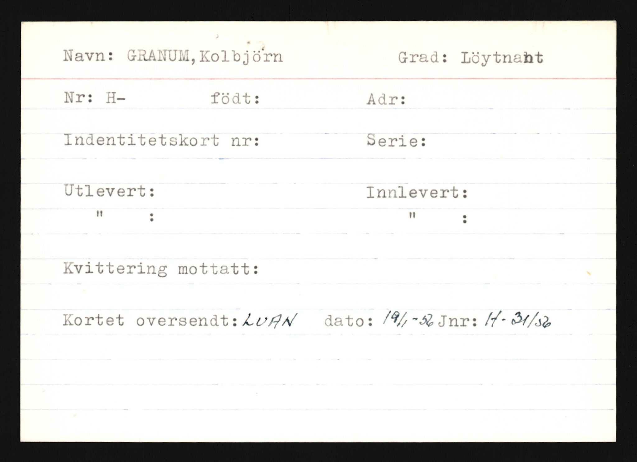 Forsvaret, Sør-Hålogaland landforsvar, AV/RA-RAFA-2552/P/Pa/L0302: Personellmapper for slettet personell, yrkesbefal og vernepliktig befal, født 1913-1916, 1932-1976, p. 316