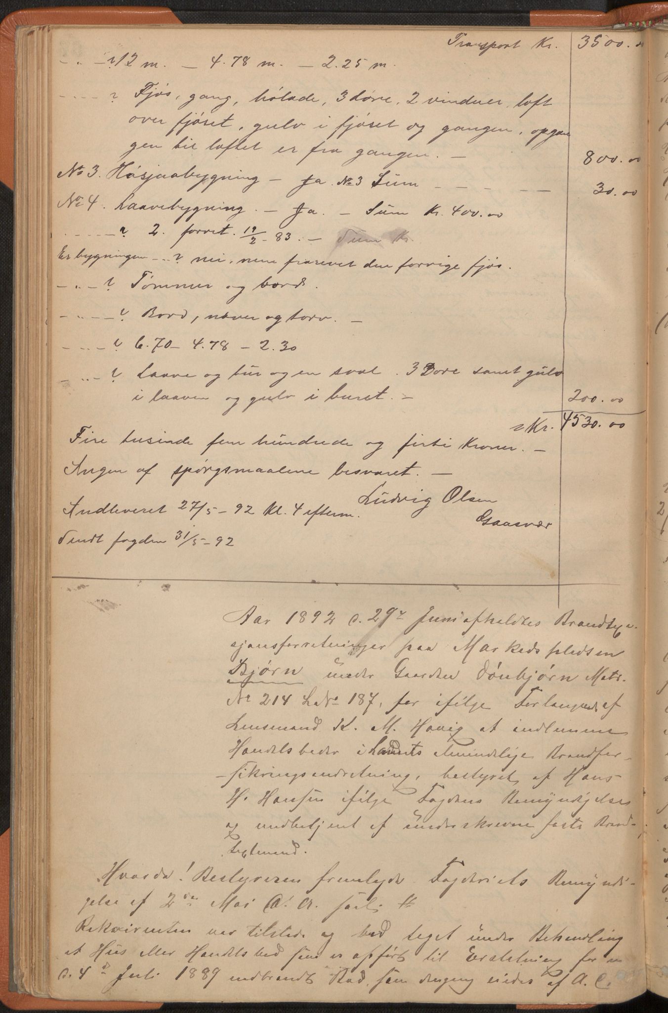 Norges Brannkasse Herøy, AV/SAT-A-5570, 1888-1903, p. 66b
