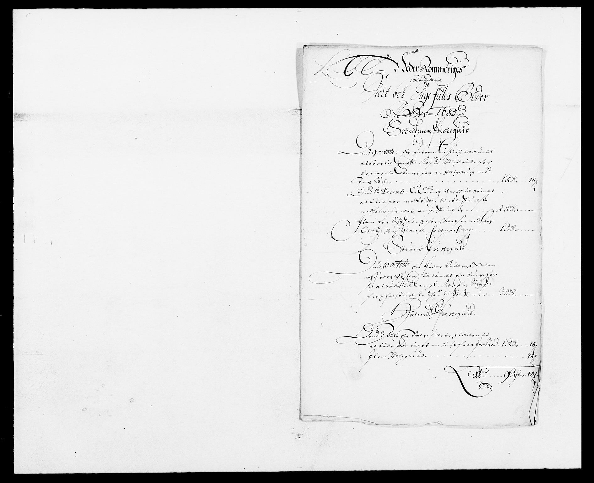 Rentekammeret inntil 1814, Reviderte regnskaper, Fogderegnskap, RA/EA-4092/R11/L0571: Fogderegnskap Nedre Romerike, 1683-1685, p. 364