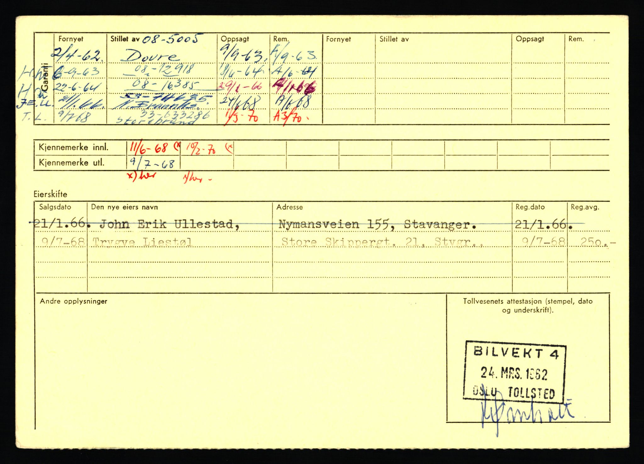 Stavanger trafikkstasjon, AV/SAST-A-101942/0/F/L0019: L-10500 - L-10999, 1930-1971, p. 942