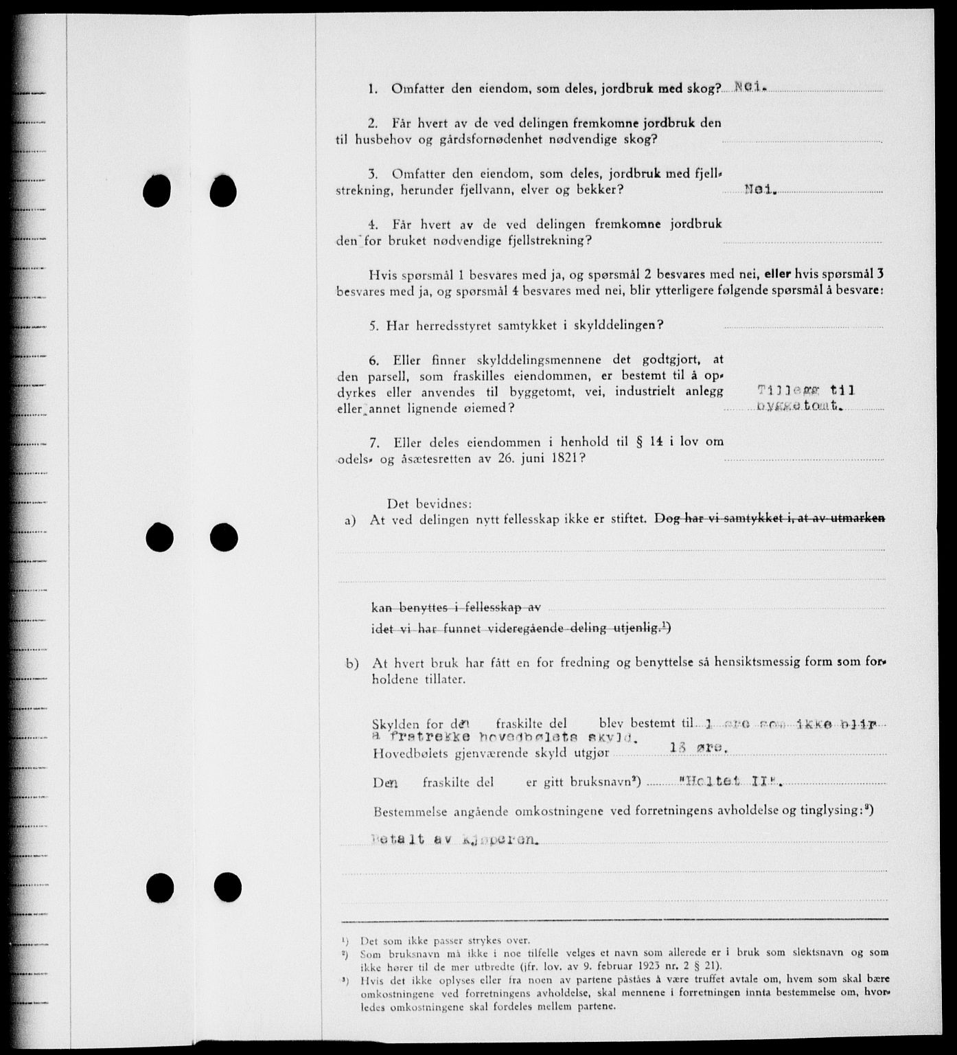 Onsøy sorenskriveri, SAO/A-10474/G/Ga/Gab/L0014: Mortgage book no. II A-14, 1944-1945, Diary no: : 565/1945