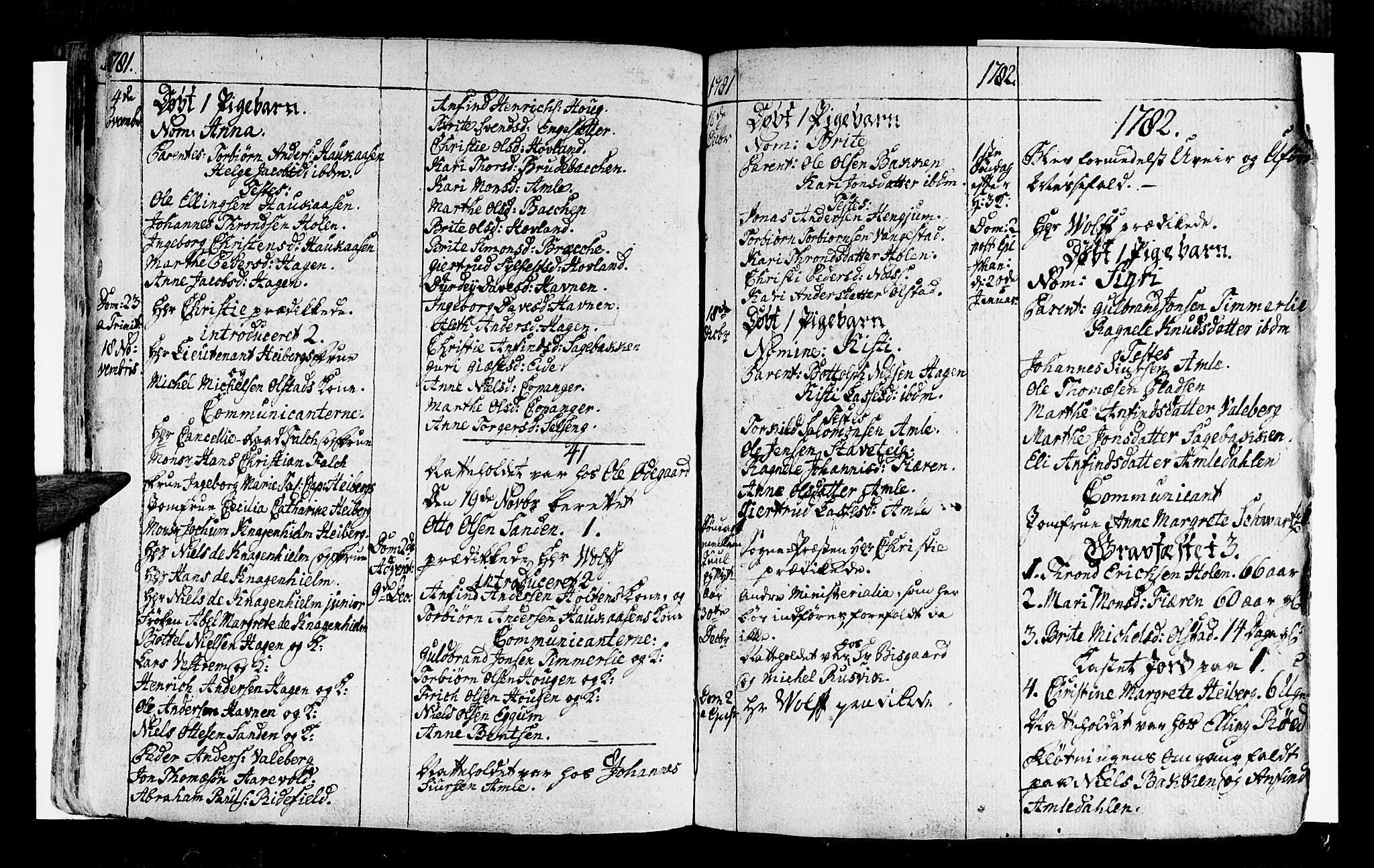 Sogndal sokneprestembete, AV/SAB-A-81301/H/Haa/Haaa/L0004: Parish register (official) no. A 4, 1747-1782