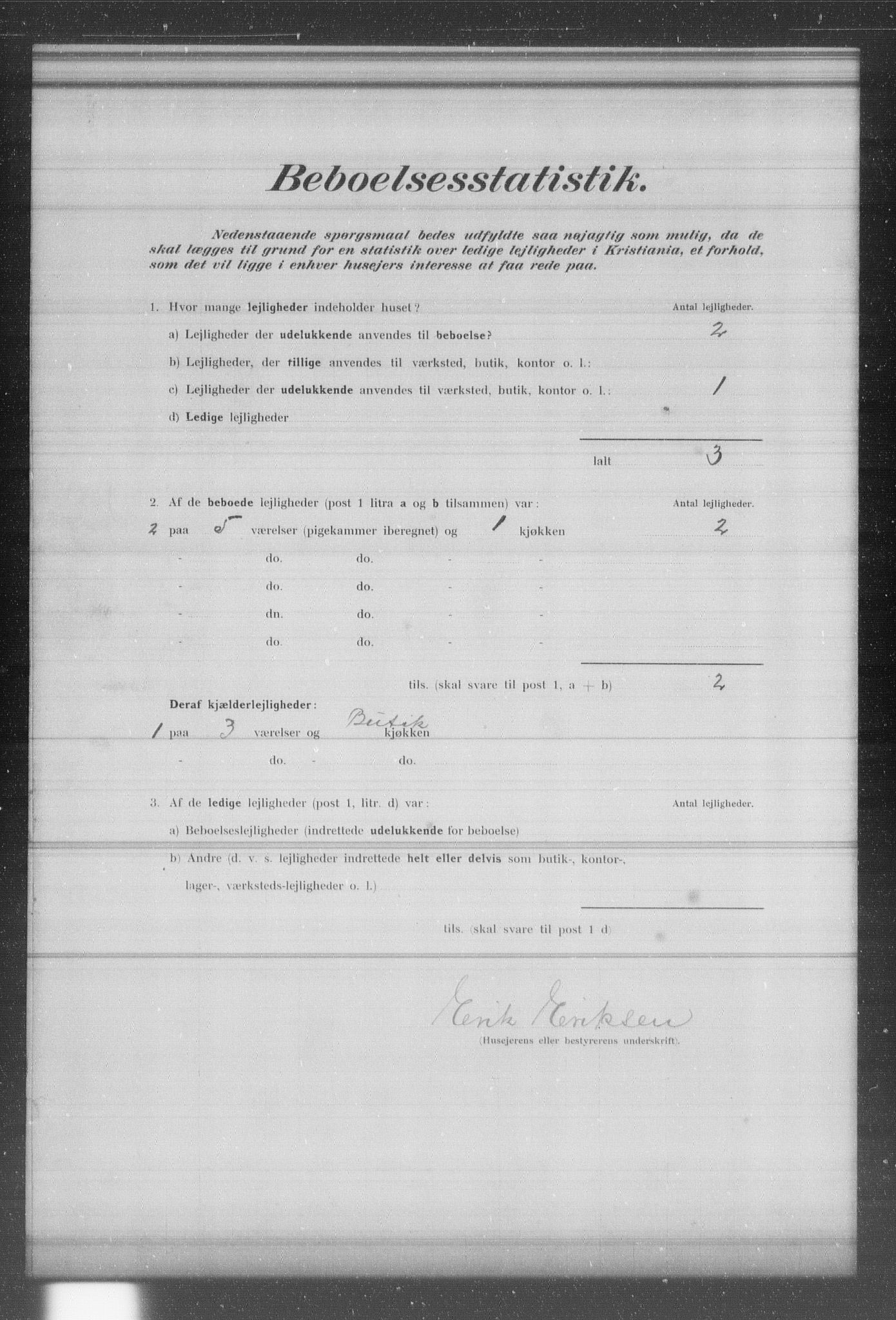 OBA, Municipal Census 1902 for Kristiania, 1902, p. 13940