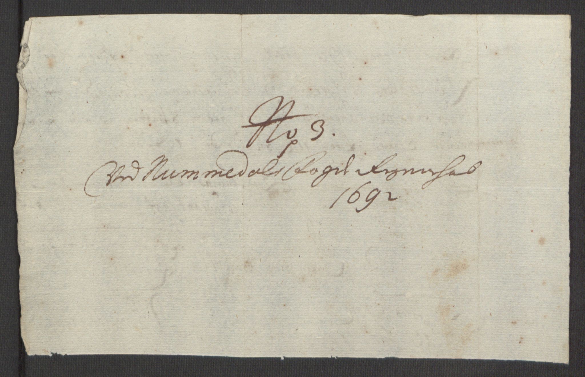 Rentekammeret inntil 1814, Reviderte regnskaper, Fogderegnskap, AV/RA-EA-4092/R64/L4424: Fogderegnskap Namdal, 1692-1695, p. 137