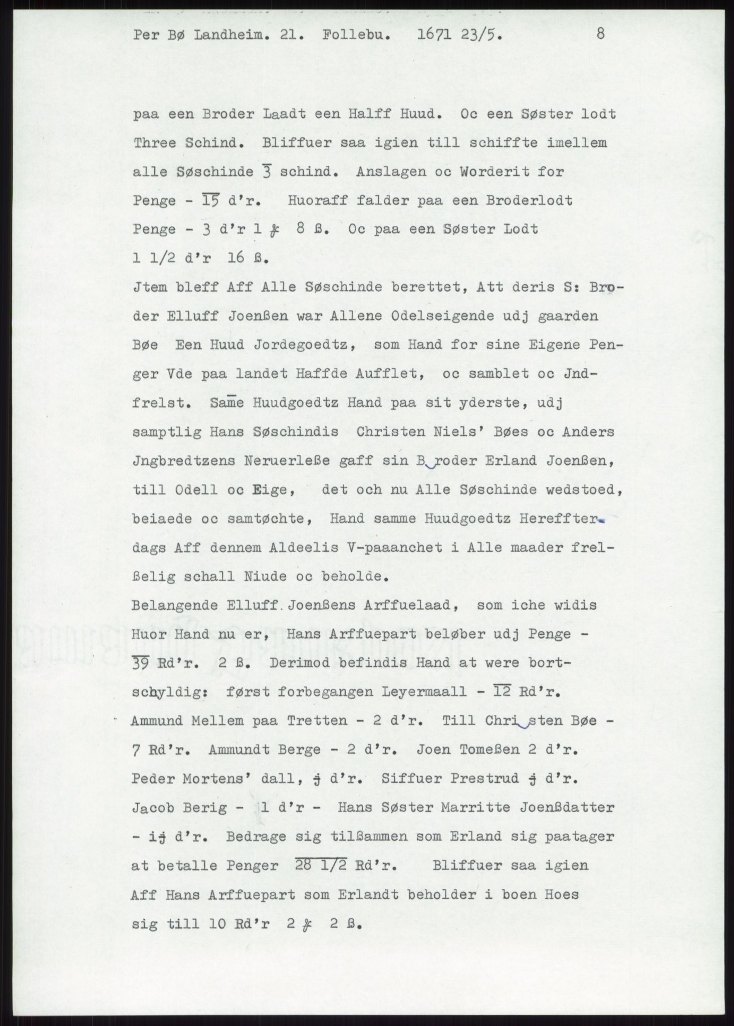 Samlinger til kildeutgivelse, Diplomavskriftsamlingen, AV/RA-EA-4053/H/Ha, p. 3099