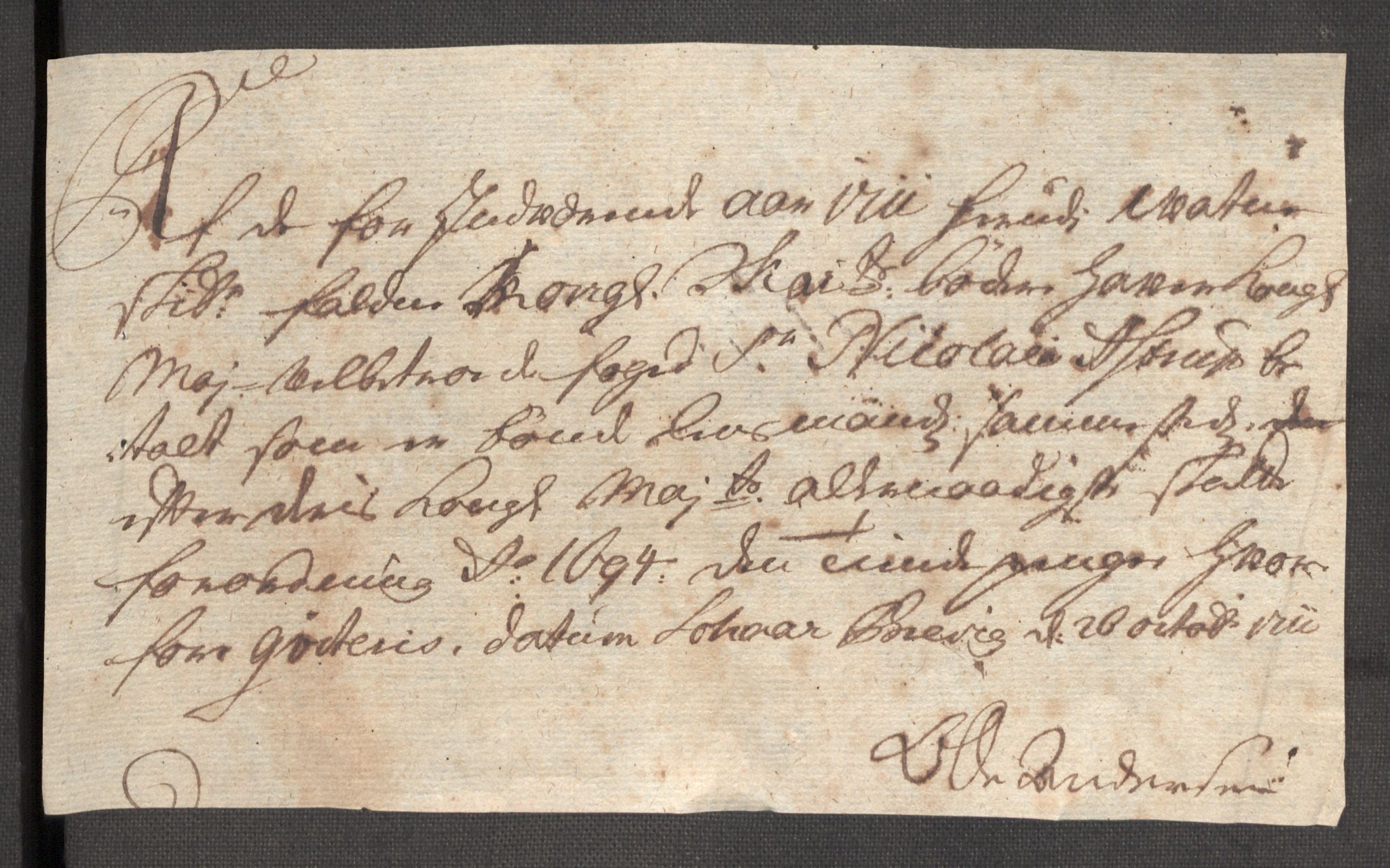 Rentekammeret inntil 1814, Reviderte regnskaper, Fogderegnskap, AV/RA-EA-4092/R54/L3564: Fogderegnskap Sunnmøre, 1711, p. 496