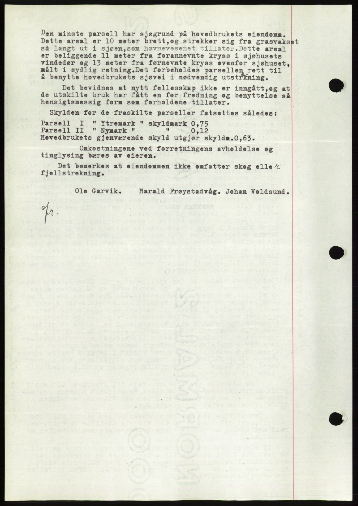 Søre Sunnmøre sorenskriveri, AV/SAT-A-4122/1/2/2C/L0064: Mortgage book no. 58, 1937-1938, Diary no: : 51/1938