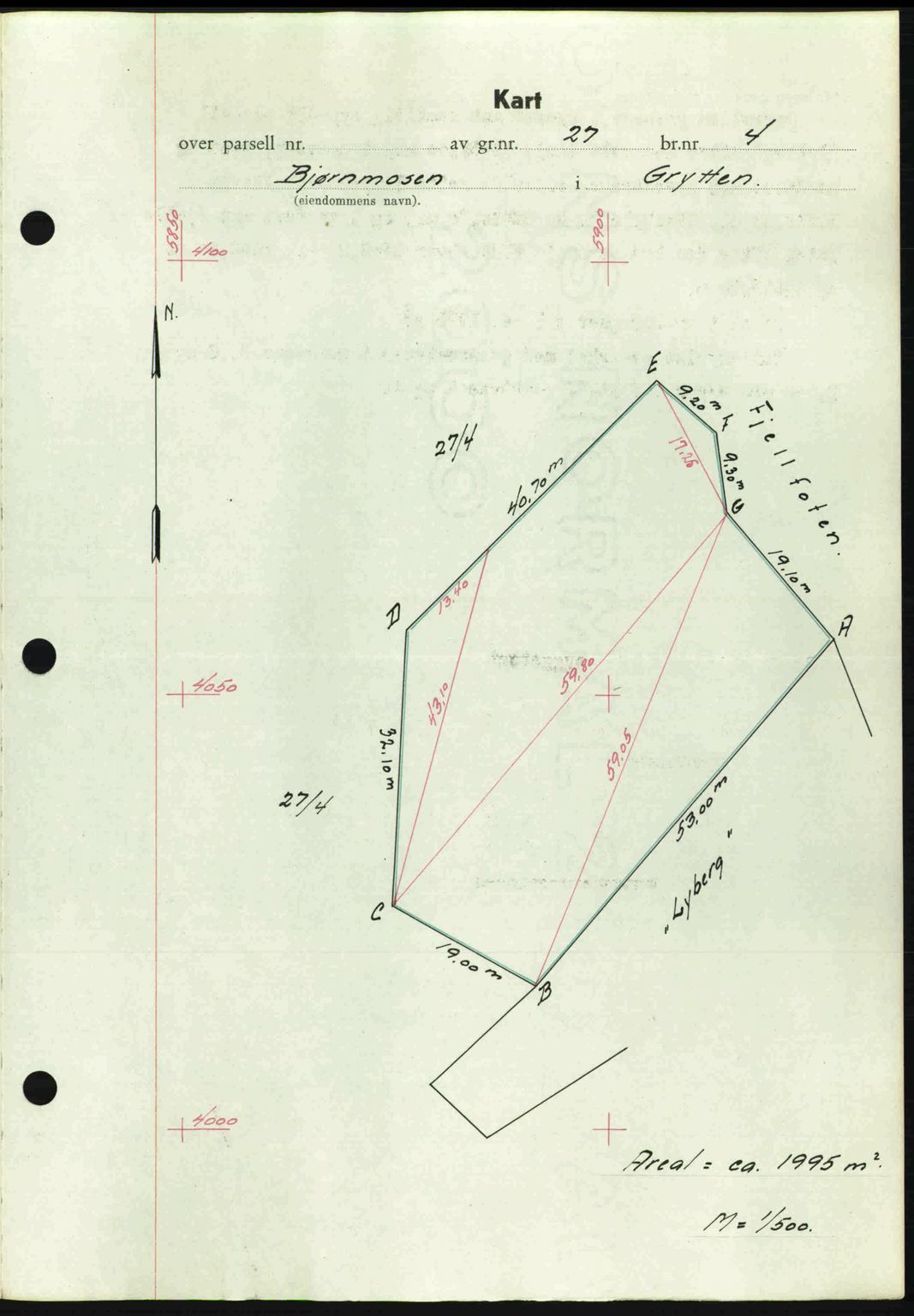 Romsdal sorenskriveri, AV/SAT-A-4149/1/2/2C: Mortgage book no. A14, 1943-1943, Diary no: : 1606/1943