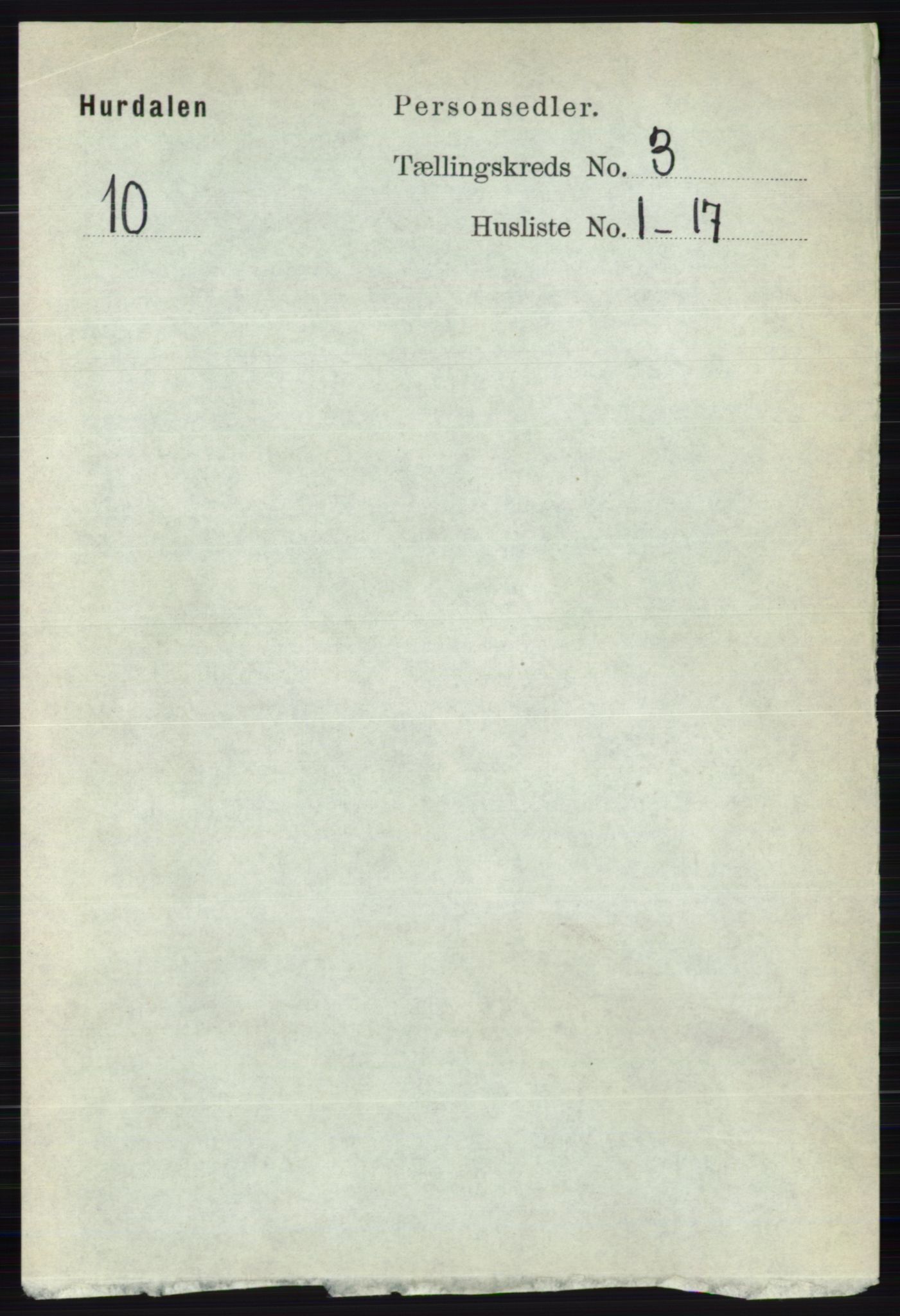 RA, 1891 census for 0239 Hurdal, 1891, p. 1028