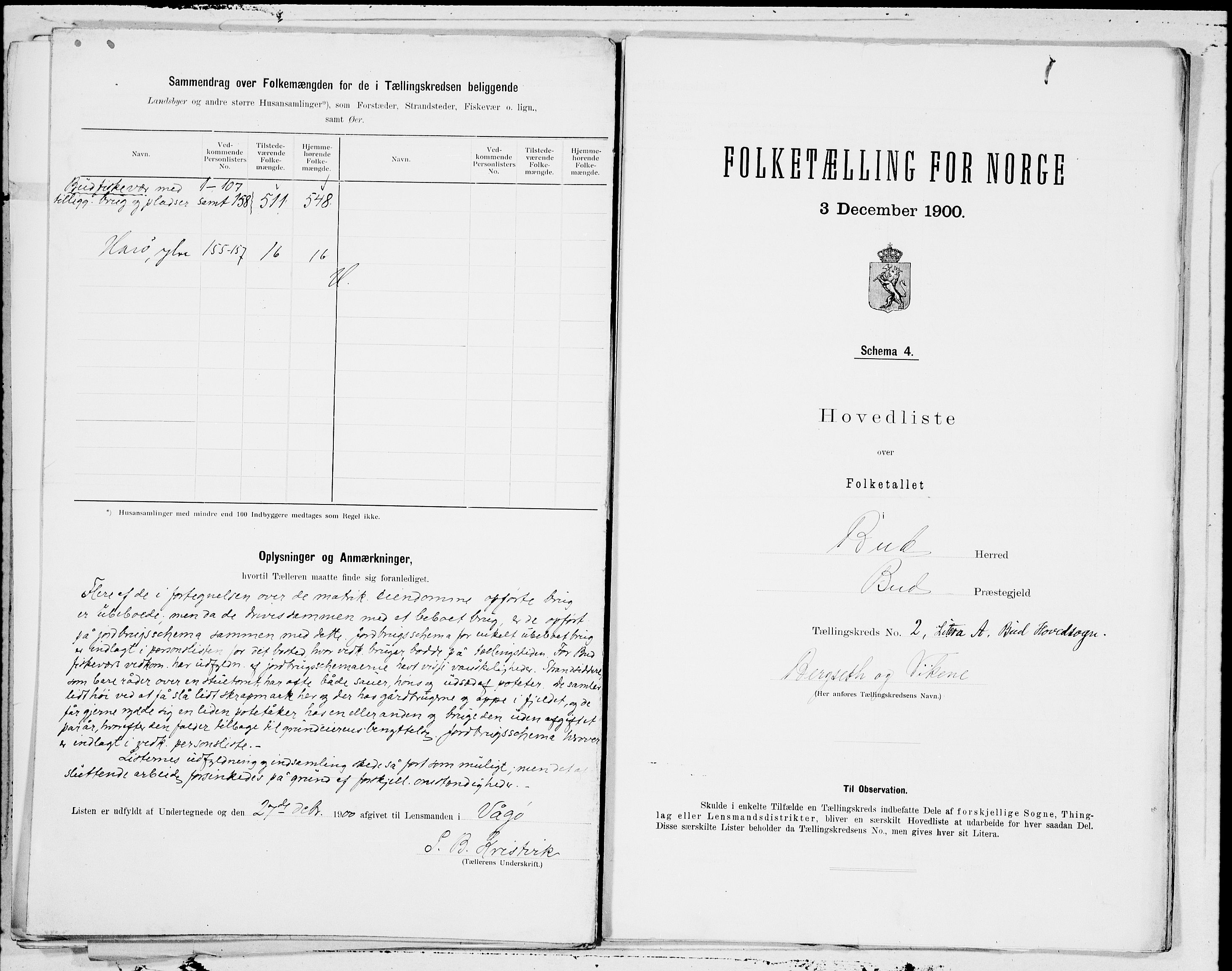 SAT, 1900 census for Bud, 1900, p. 6