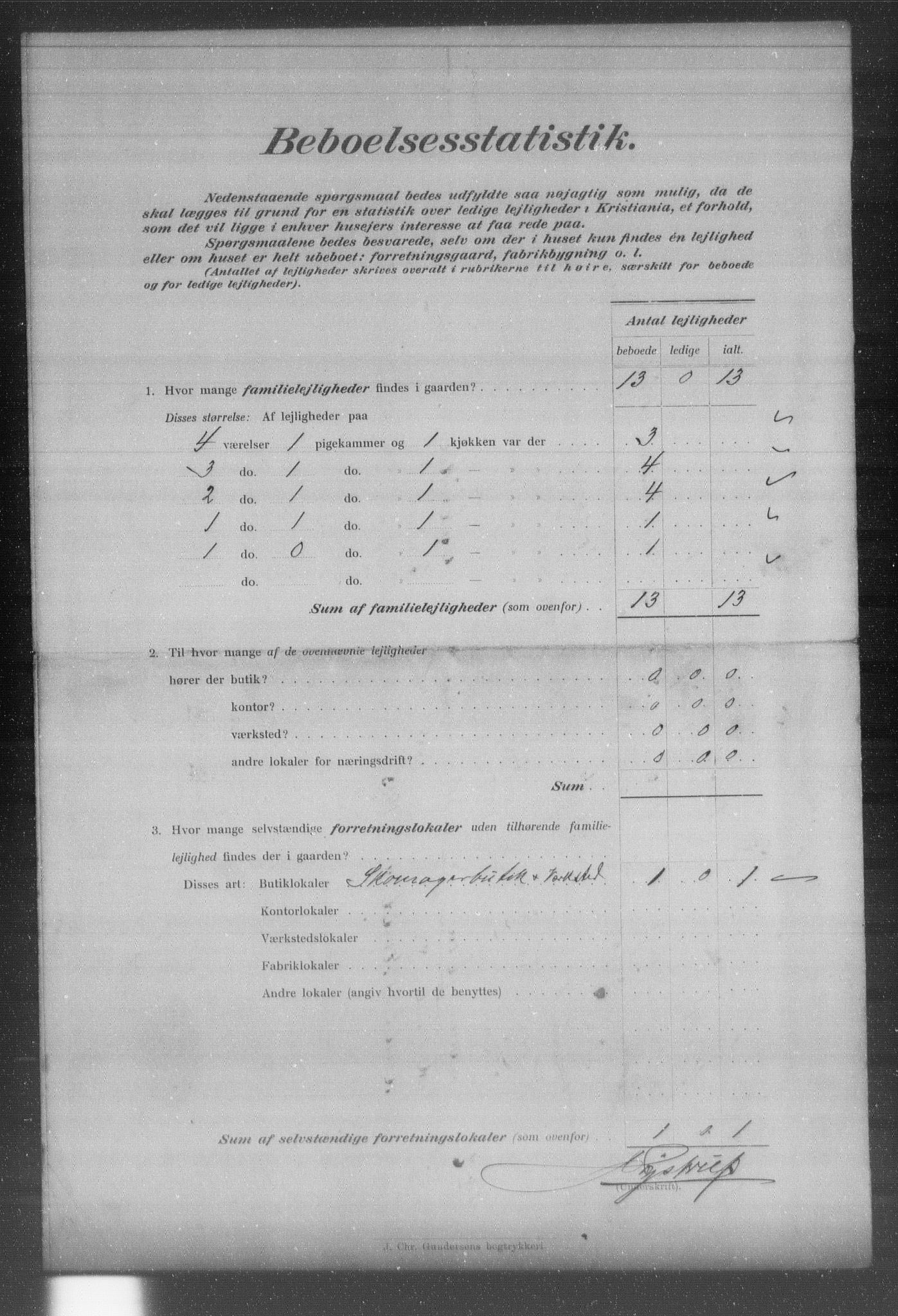 OBA, Municipal Census 1903 for Kristiania, 1903, p. 17923