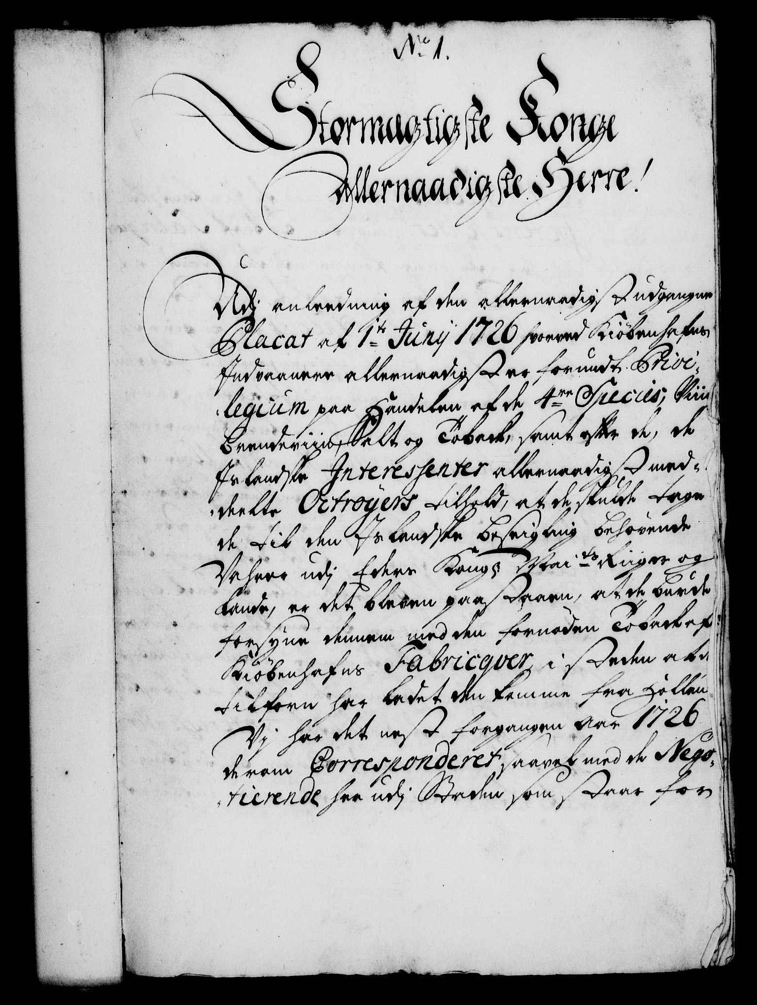 Rentekammeret, Kammerkanselliet, RA/EA-3111/G/Gf/Gfa/L0011: Norsk relasjons- og resolusjonsprotokoll (merket RK 52.11), 1728, p. 29