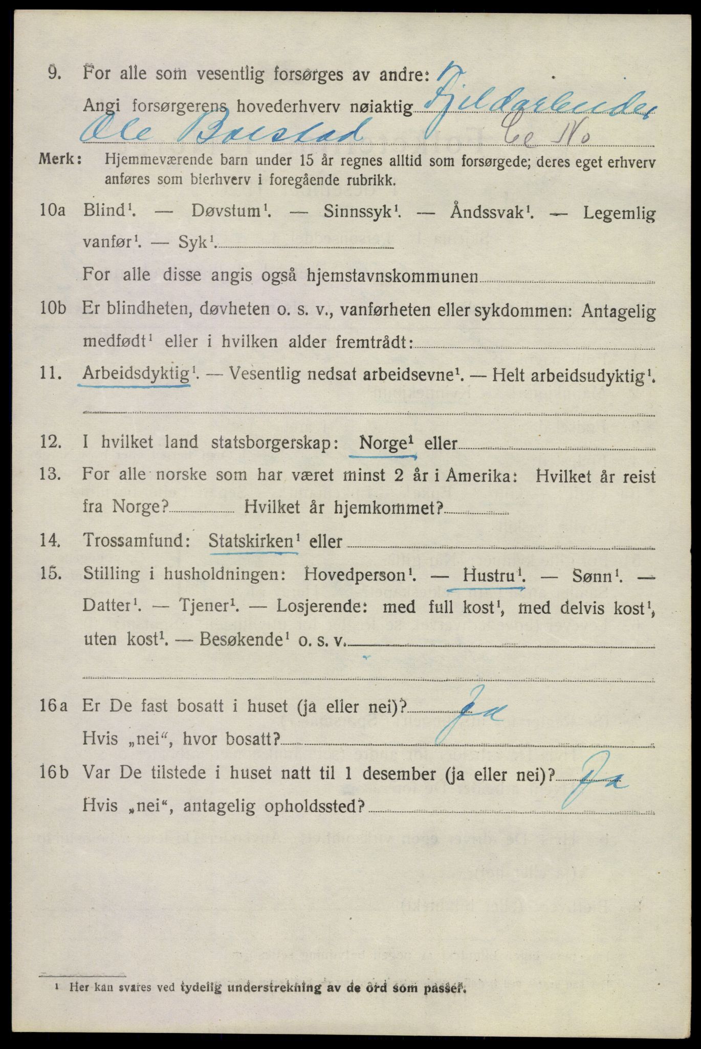 SAKO, 1920 census for Lier, 1920, p. 26103