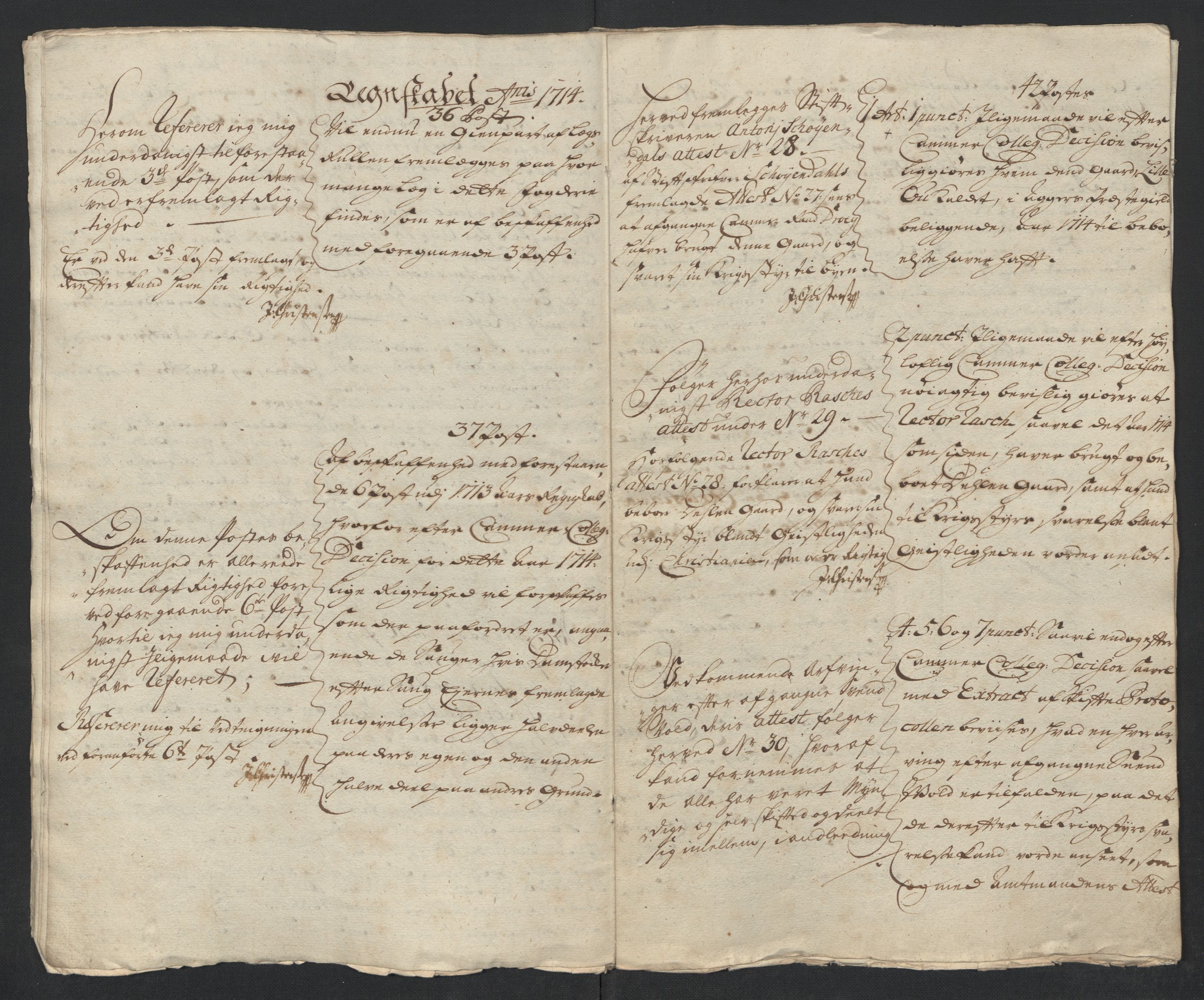 Rentekammeret inntil 1814, Reviderte regnskaper, Fogderegnskap, AV/RA-EA-4092/R10/L0452: Fogderegnskap Aker og Follo, 1714, p. 319