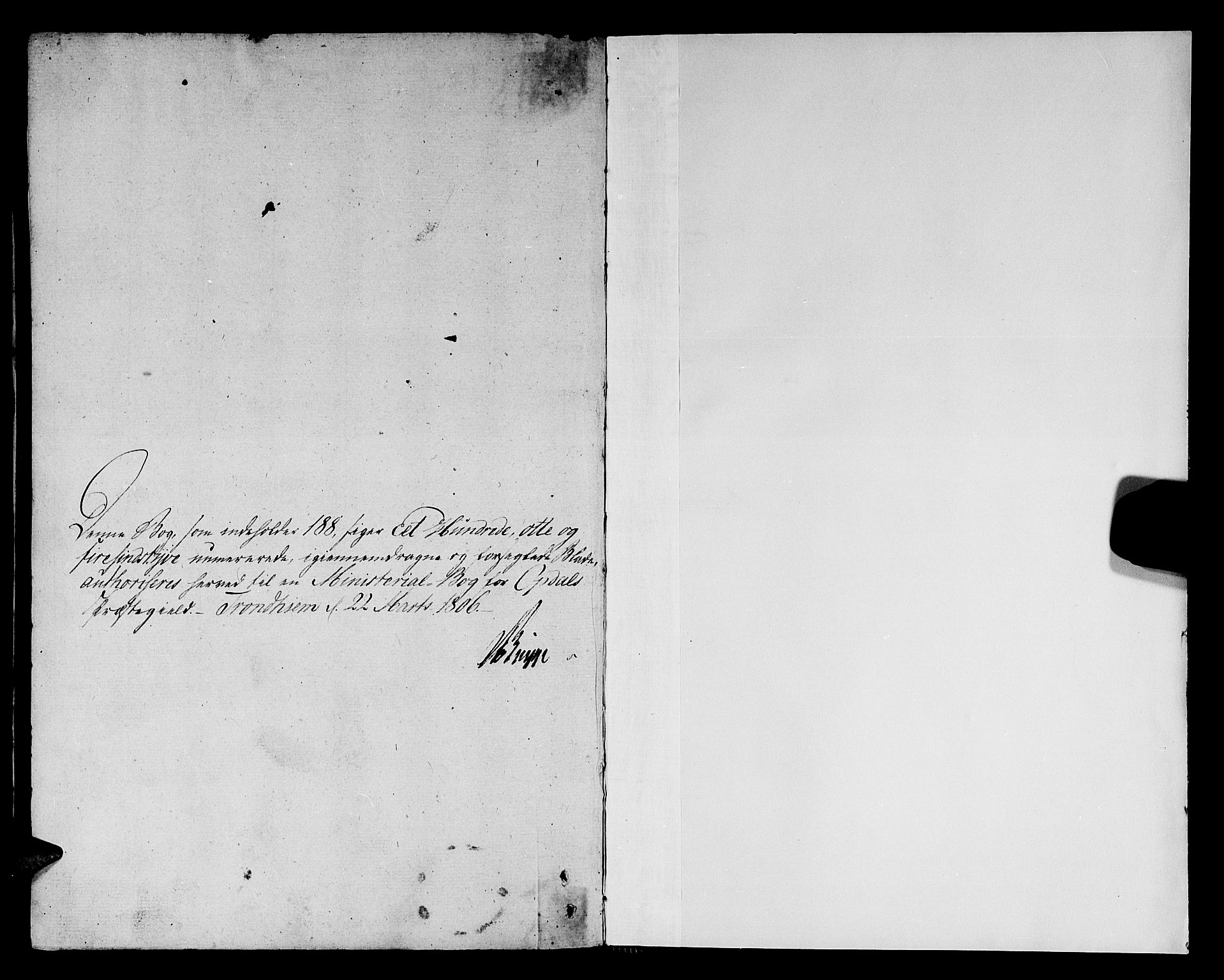 Ministerialprotokoller, klokkerbøker og fødselsregistre - Sør-Trøndelag, SAT/A-1456/678/L0894: Parish register (official) no. 678A04, 1806-1815