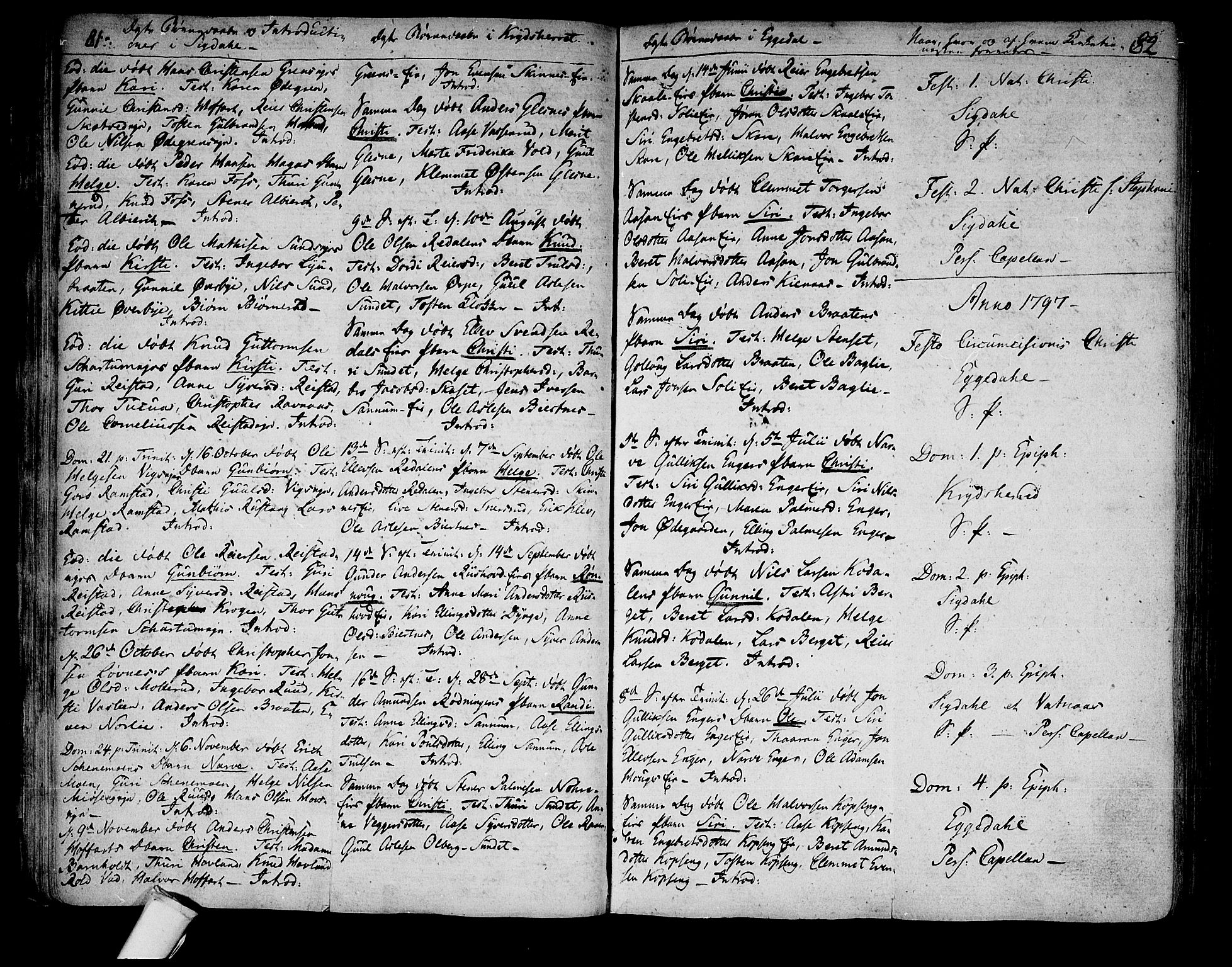 Sigdal kirkebøker, SAKO/A-245/F/Fa/L0003: Parish register (official) no. I 3, 1793-1811, p. 81-82