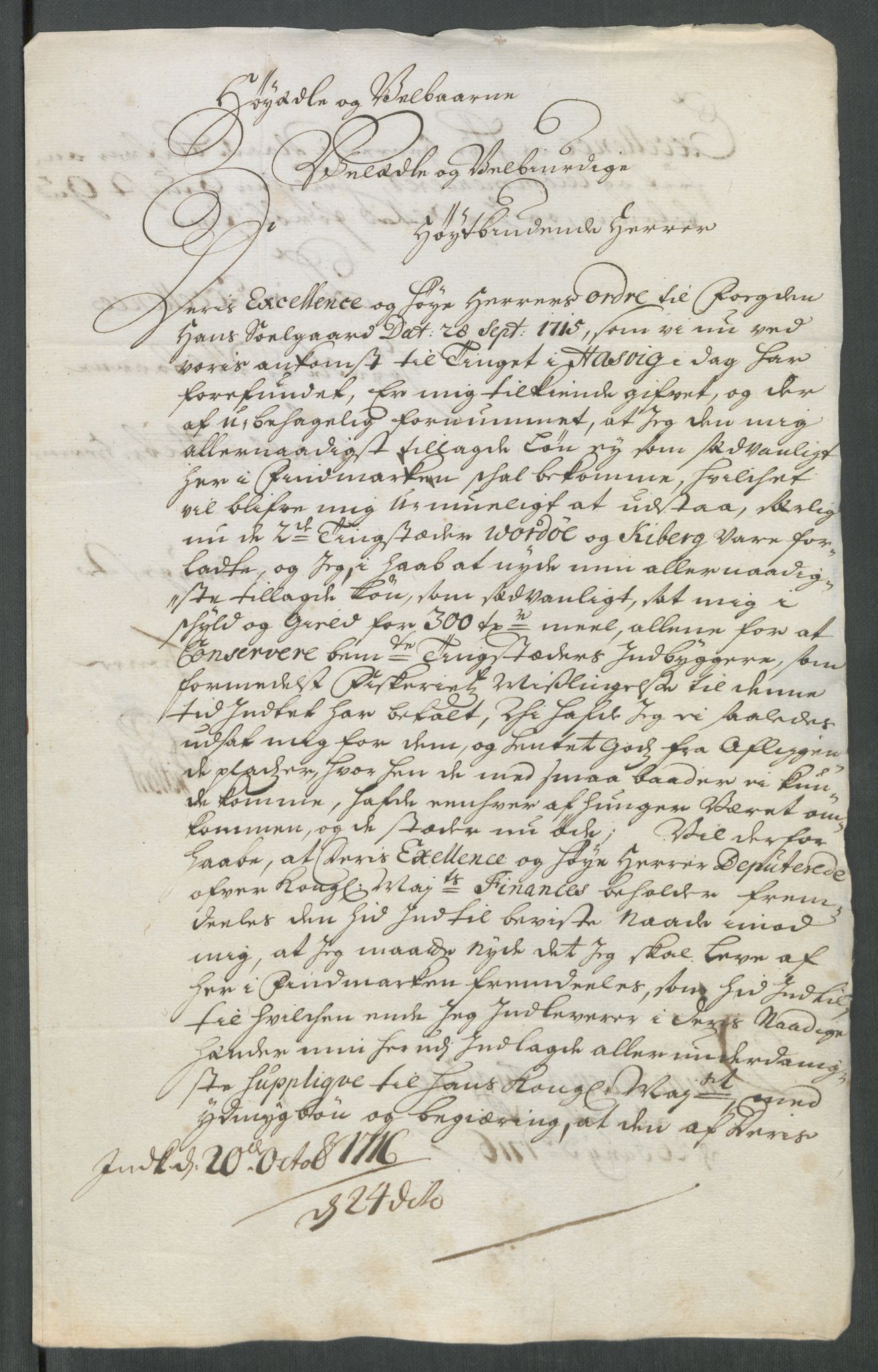 Rentekammeret inntil 1814, Reviderte regnskaper, Fogderegnskap, AV/RA-EA-4092/R69/L4857: Fogderegnskap Finnmark/Vardøhus, 1716-1718, p. 161