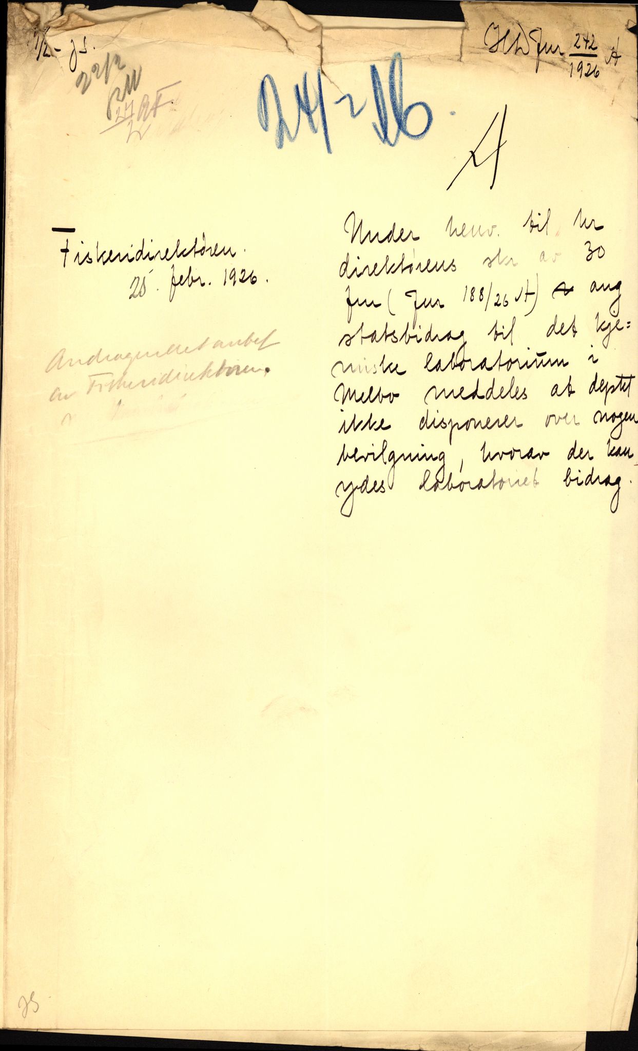 Fiskeridepartementet, Avlevering 1971, AV/RA-S-3997/D/Dd/L0034: IV-B-1 Spørsmål om sammenslutning av makrellfiskere. "Makrellsaken", 1920-1931, p. 36