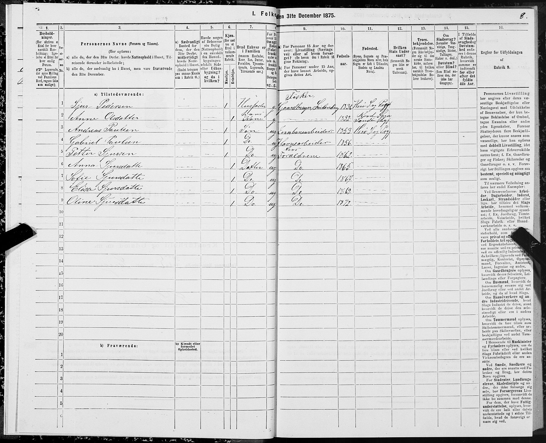 SAT, 1875 census for 1515P Herøy, 1875, p. 2008