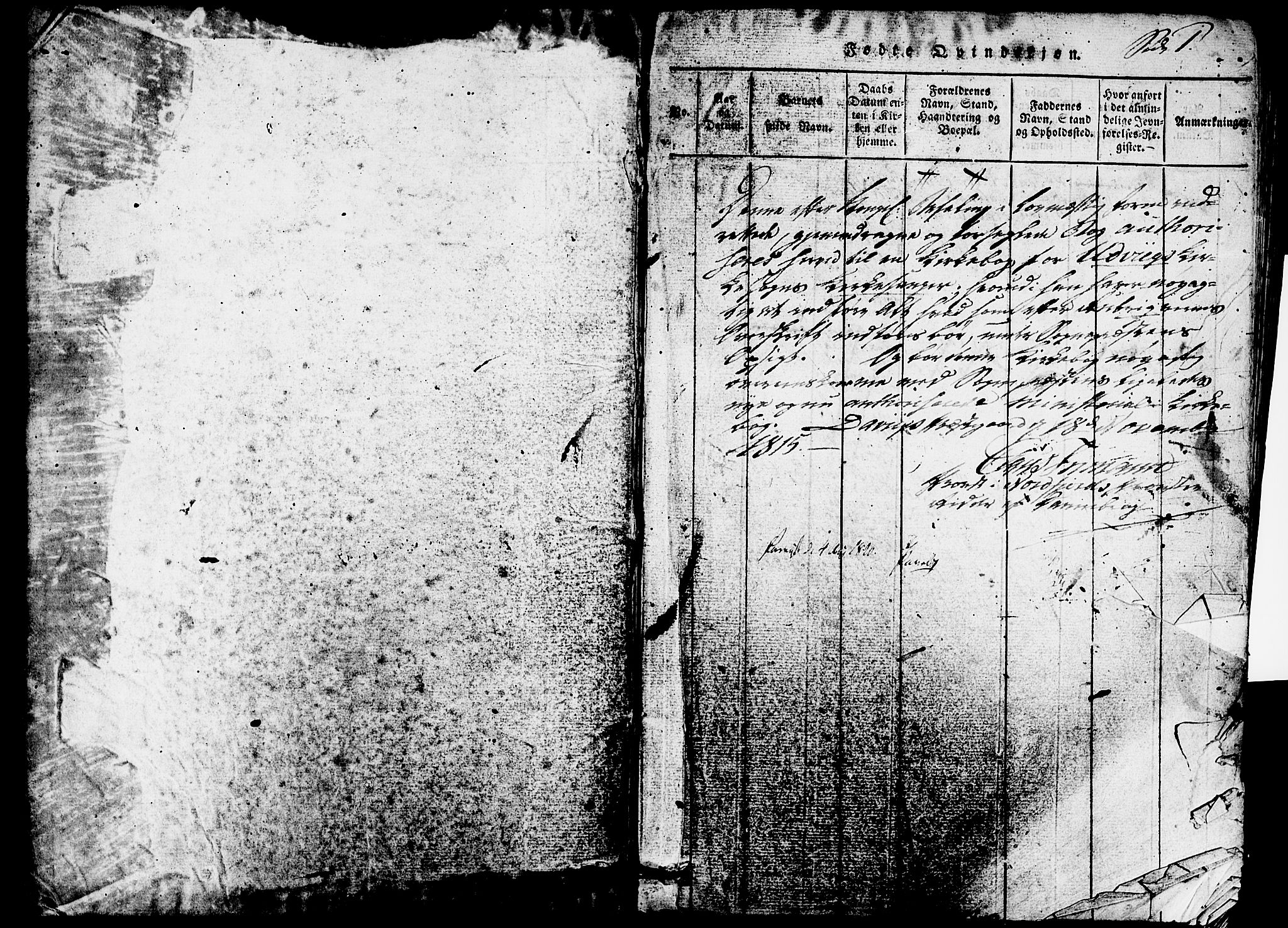 Innvik sokneprestembete, SAB/A-80501: Parish register (copy) no. C 1, 1816-1820