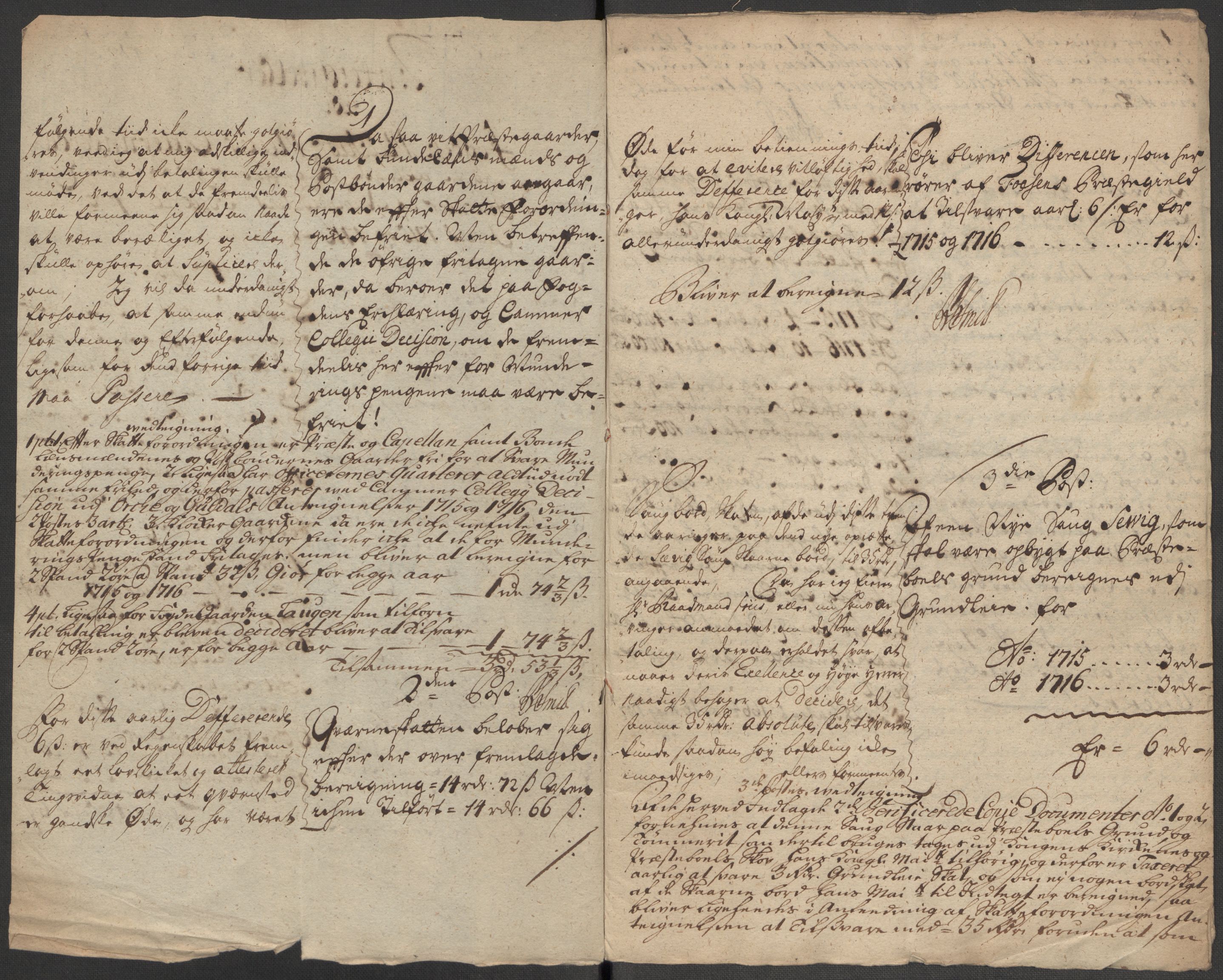 Rentekammeret inntil 1814, Reviderte regnskaper, Fogderegnskap, AV/RA-EA-4092/R64/L4437: Fogderegnskap Namdal, 1716, p. 242