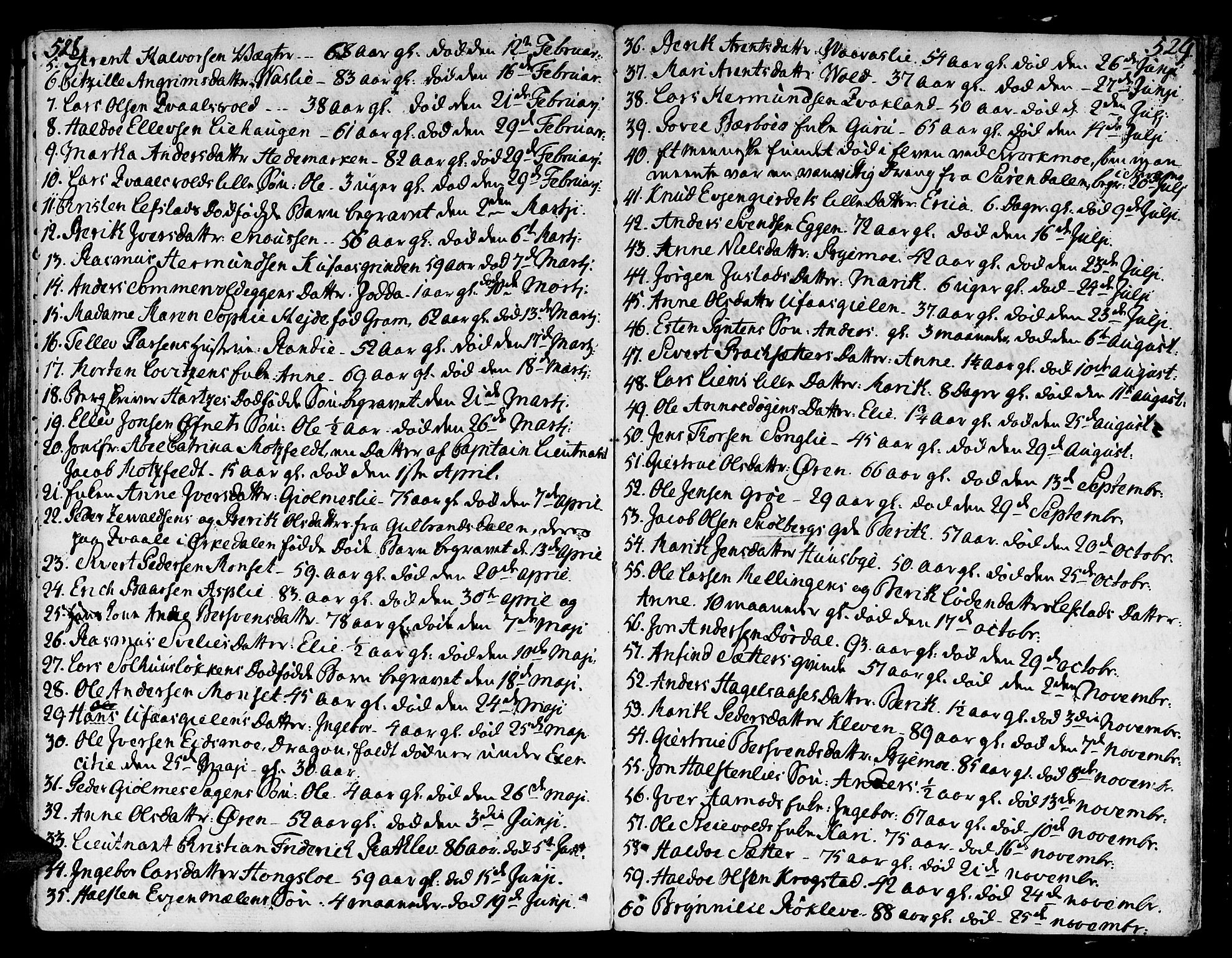 Ministerialprotokoller, klokkerbøker og fødselsregistre - Sør-Trøndelag, SAT/A-1456/668/L0802: Parish register (official) no. 668A02, 1776-1799, p. 528-529