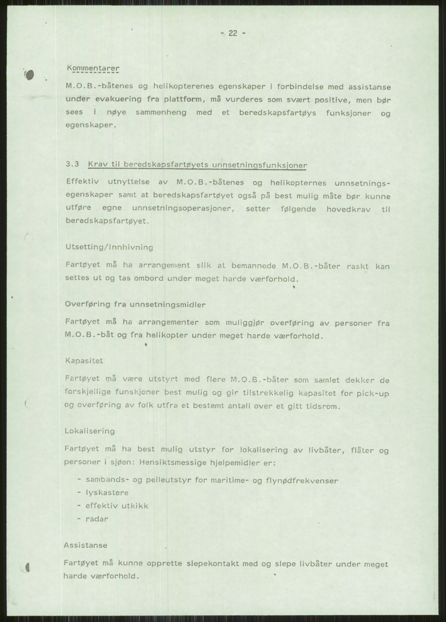 Justisdepartementet, Granskningskommisjonen ved Alexander Kielland-ulykken 27.3.1980, AV/RA-S-1165/D/L0015: L Health and Safety Executive (Doku.liste + L1 av 1)/M Lloyds Register (Doku.liste + M1-M5 av 10)/ N Redningsutstyr (Doku.liste + N1-N43 av 43) , 1980-1981, p. 343