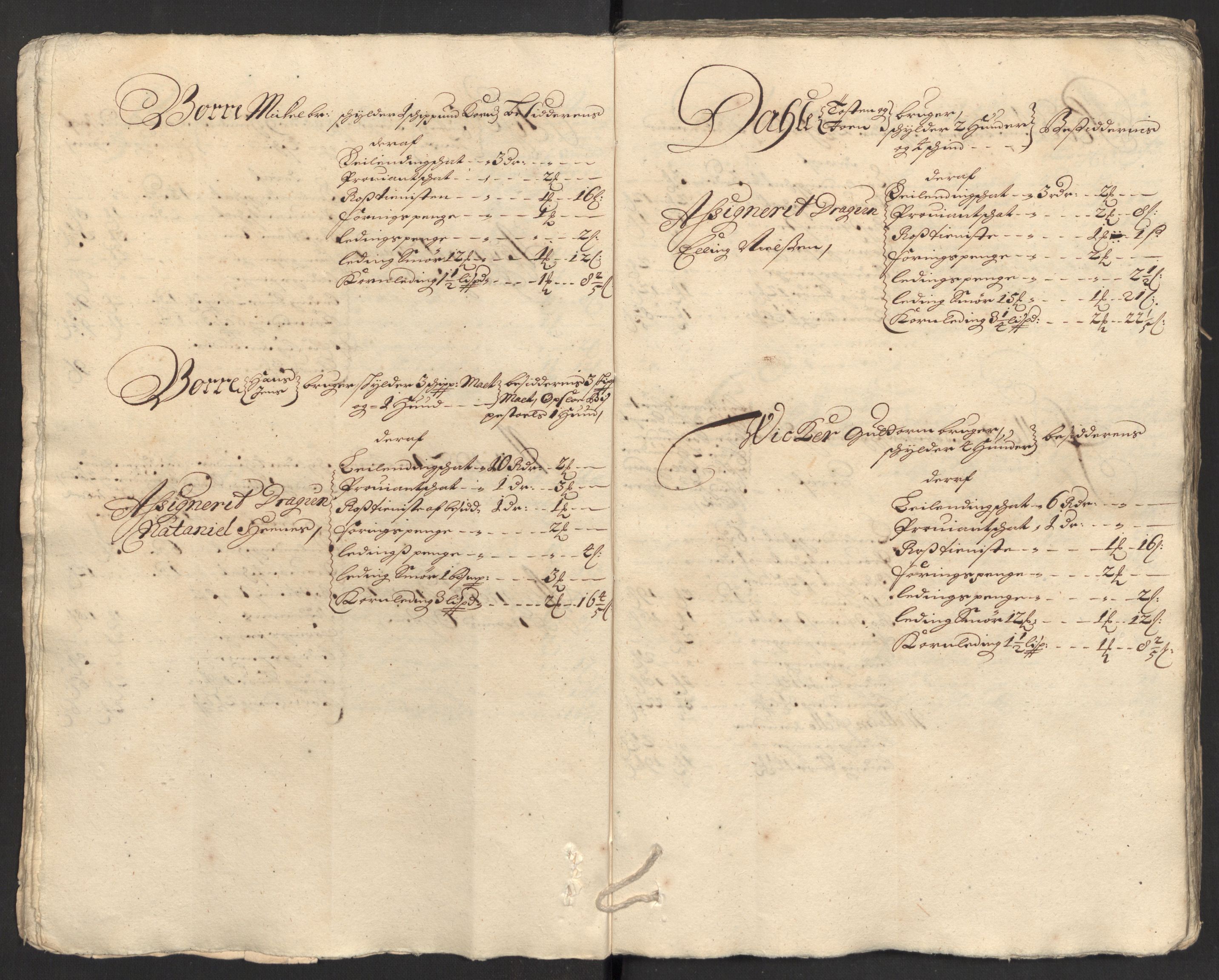 Rentekammeret inntil 1814, Reviderte regnskaper, Fogderegnskap, RA/EA-4092/R04/L0125: Fogderegnskap Moss, Onsøy, Tune, Veme og Åbygge, 1697, p. 197