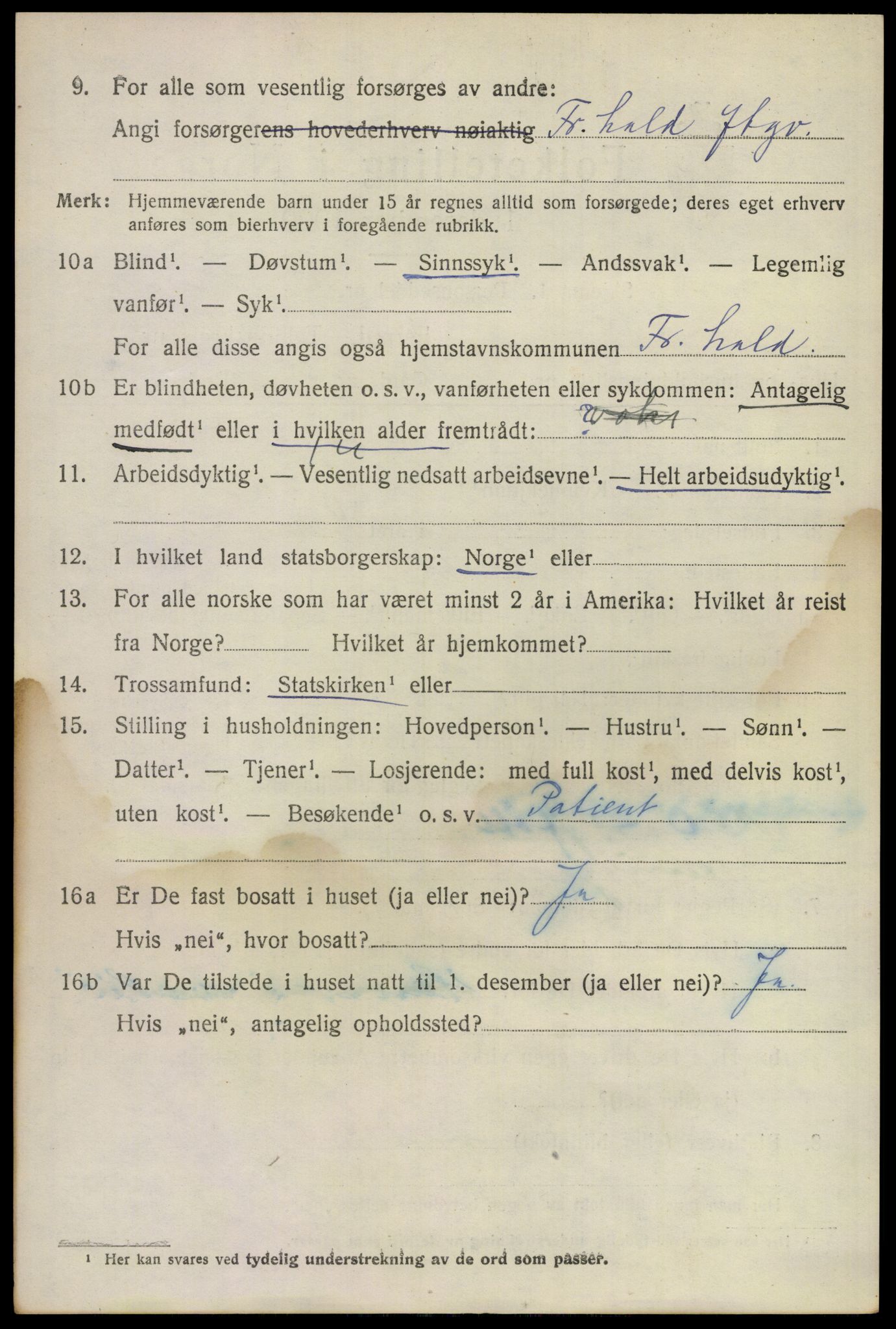 SAKO, 1920 census for Hurum, 1920, p. 12027